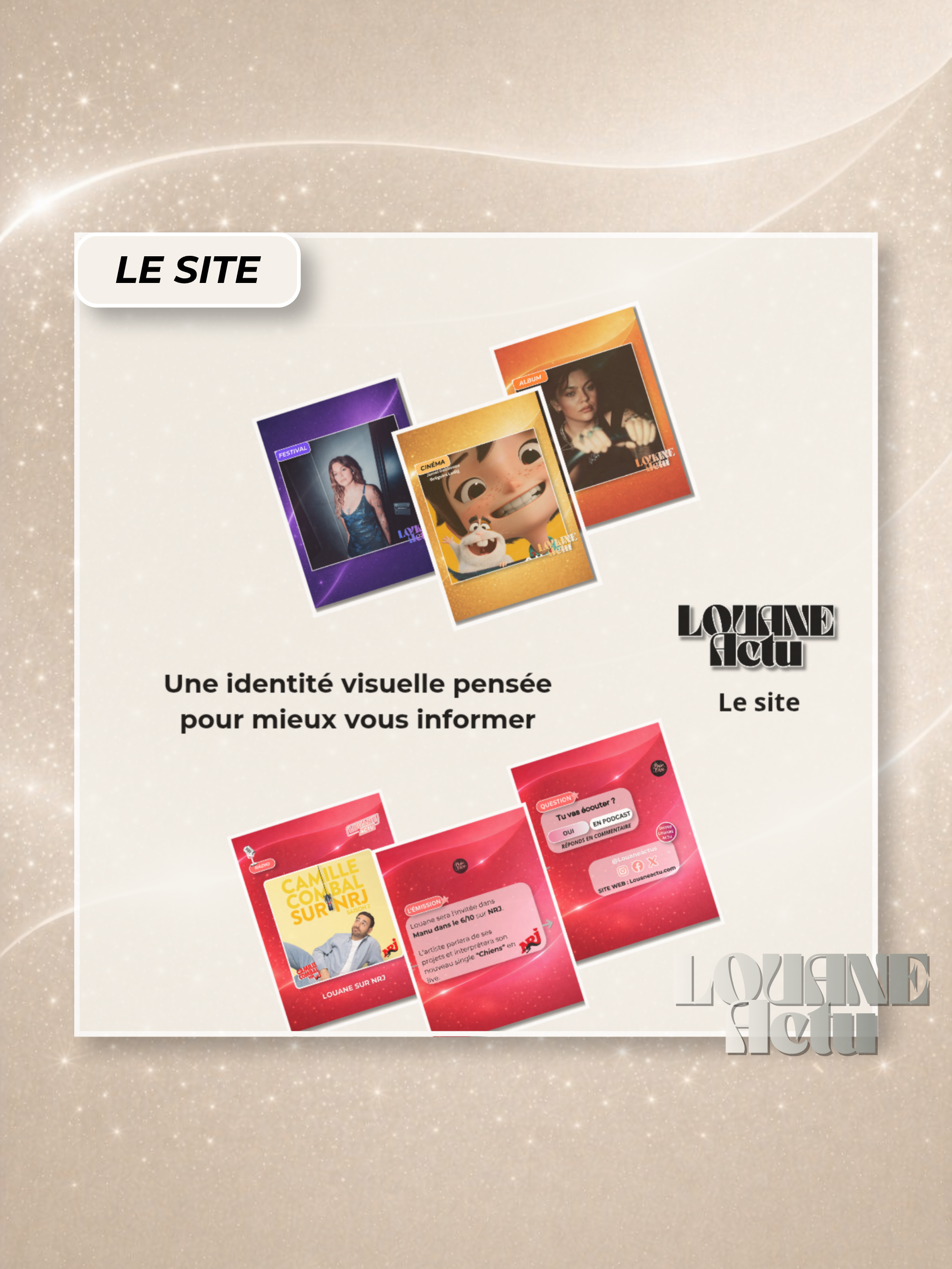 Une identité visuelle pensée pour mieux vous informer