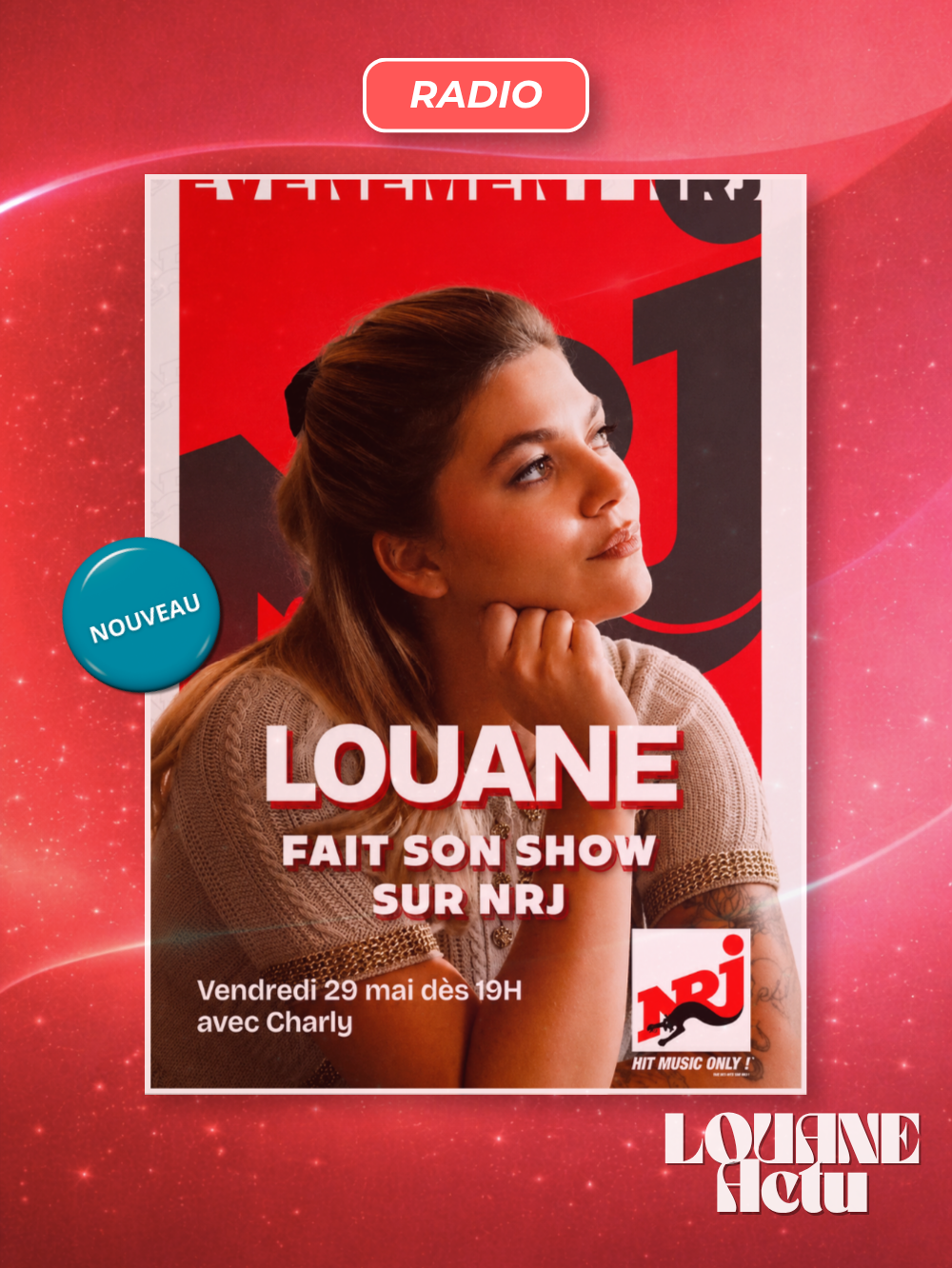 📻 LOUANE SUR NRJ 