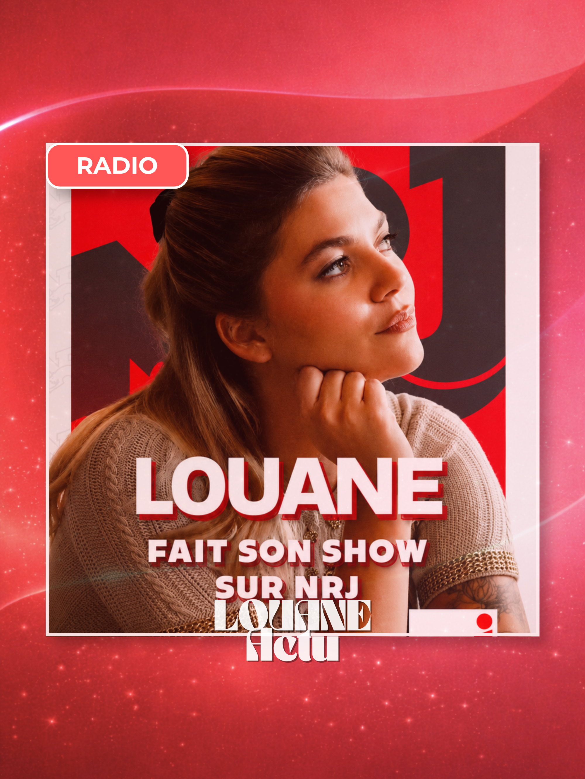 Louane fait son show sur NRJ