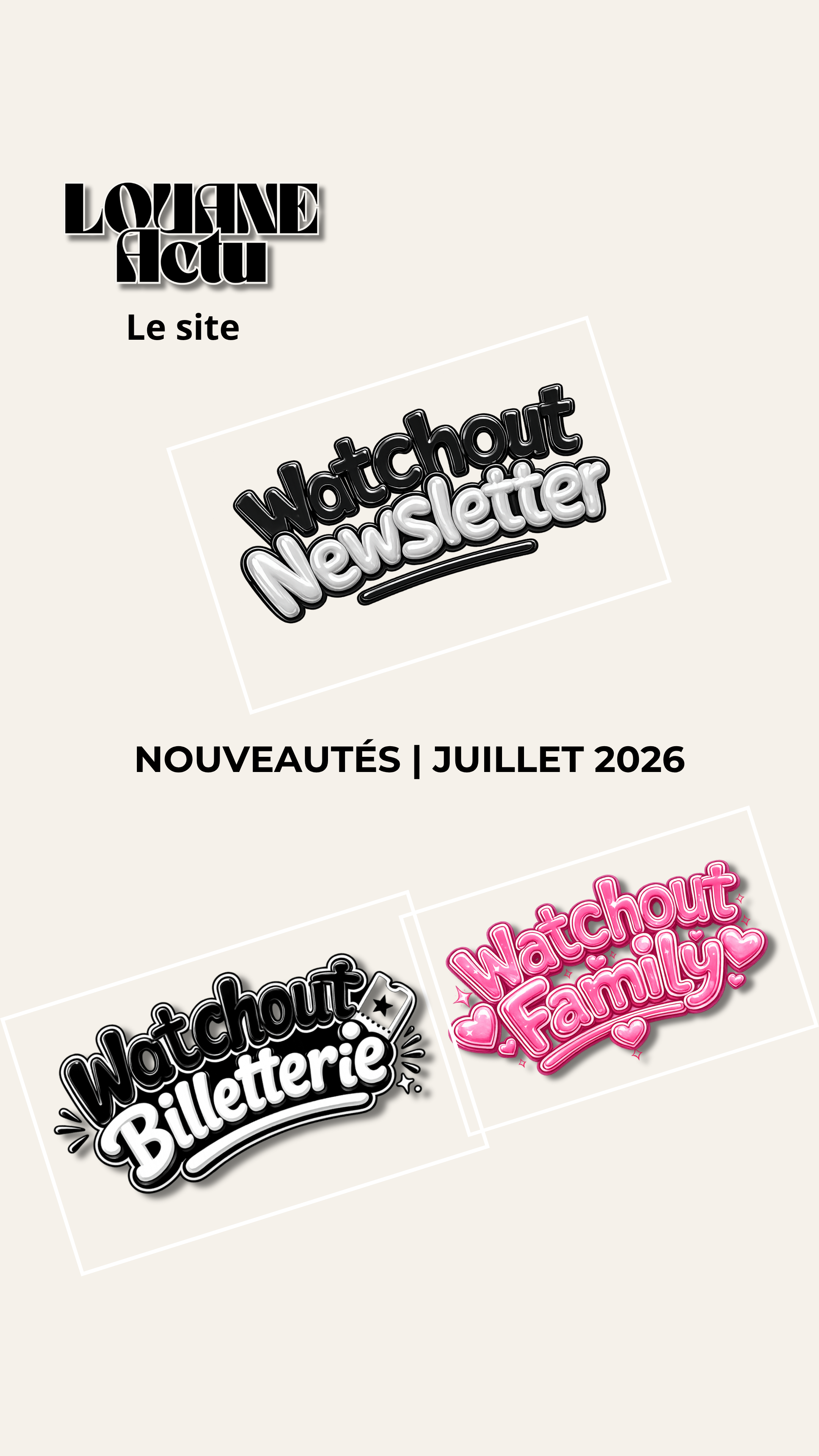 Les nouveautés de juillet 2026