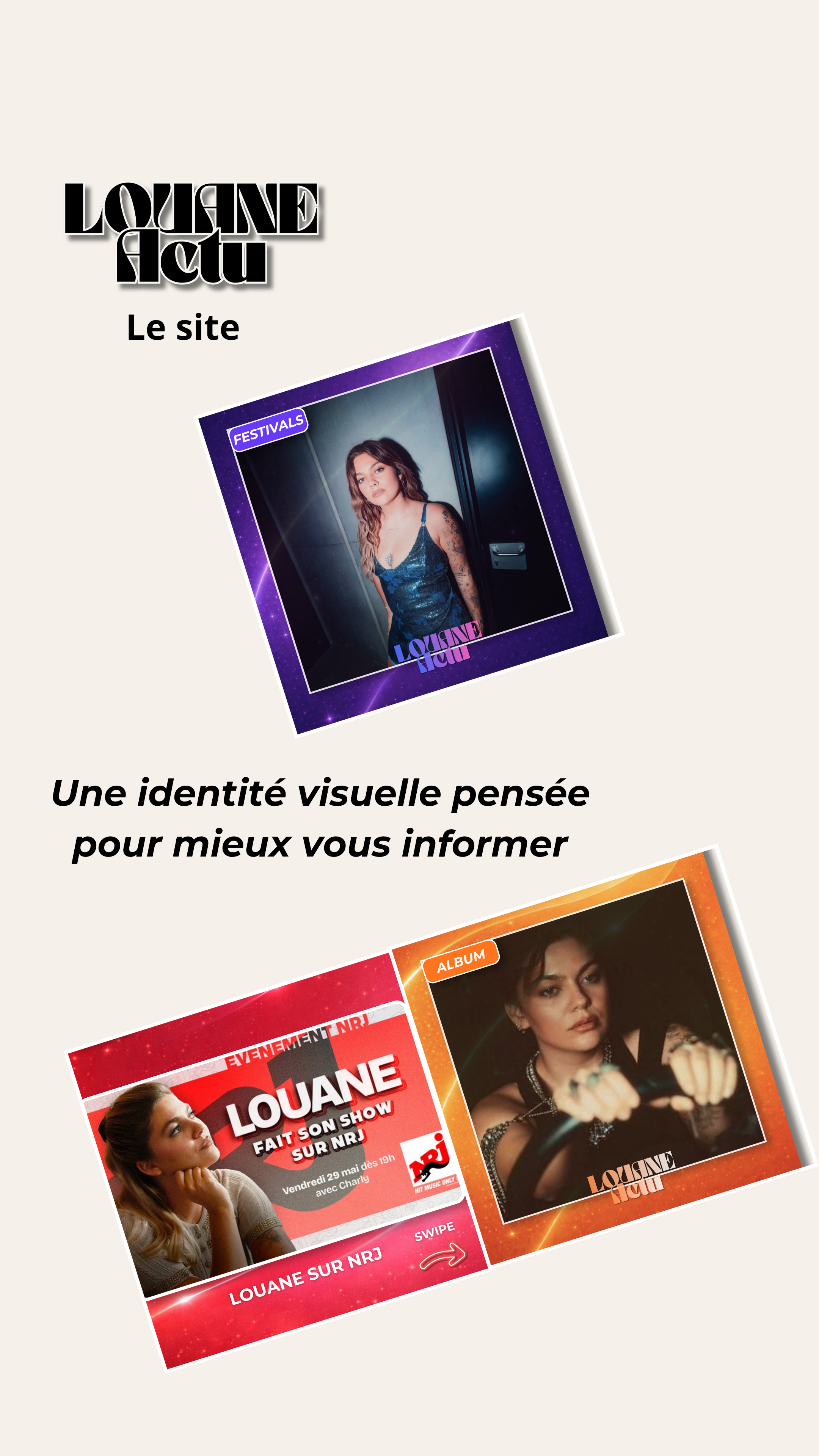 Une identité visuelle pensée pour mieux vous informer