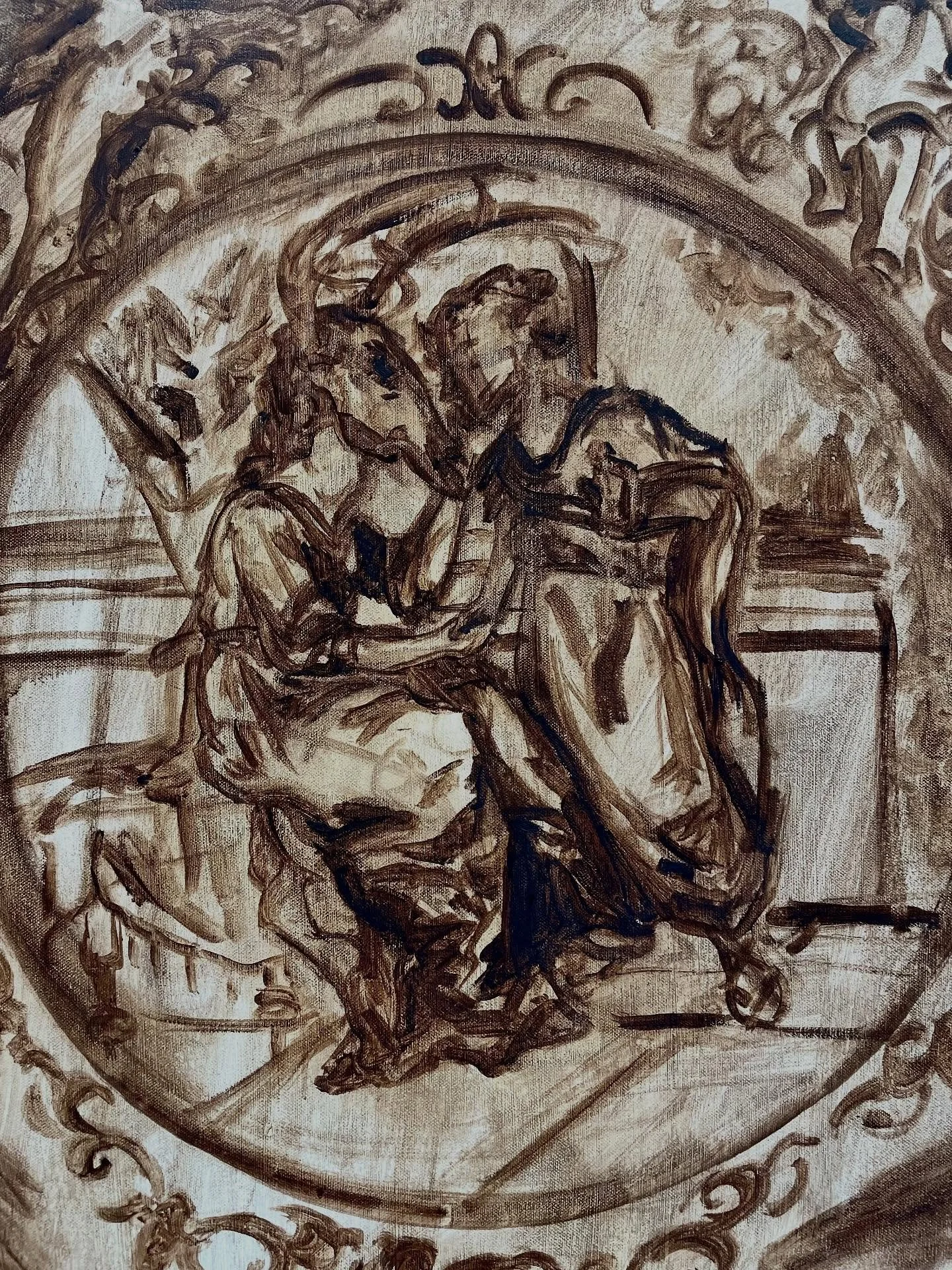 underpainting is my favorite part