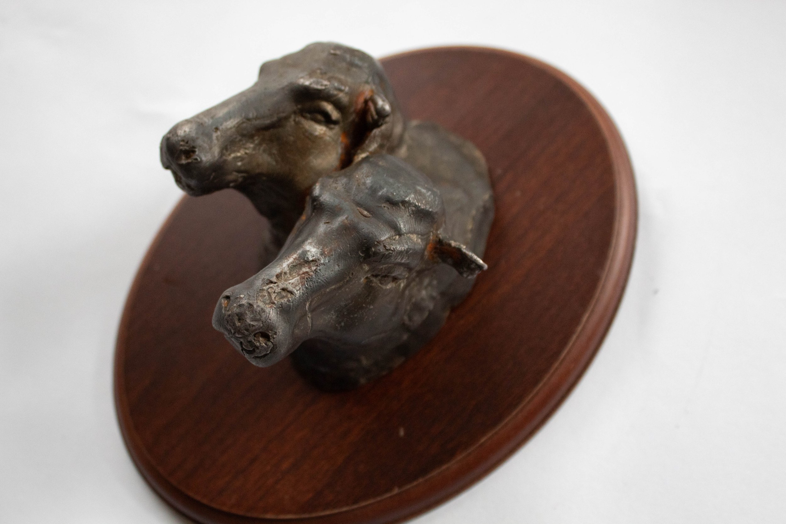 "Two Headed Mother" 2025 Iron, Wood