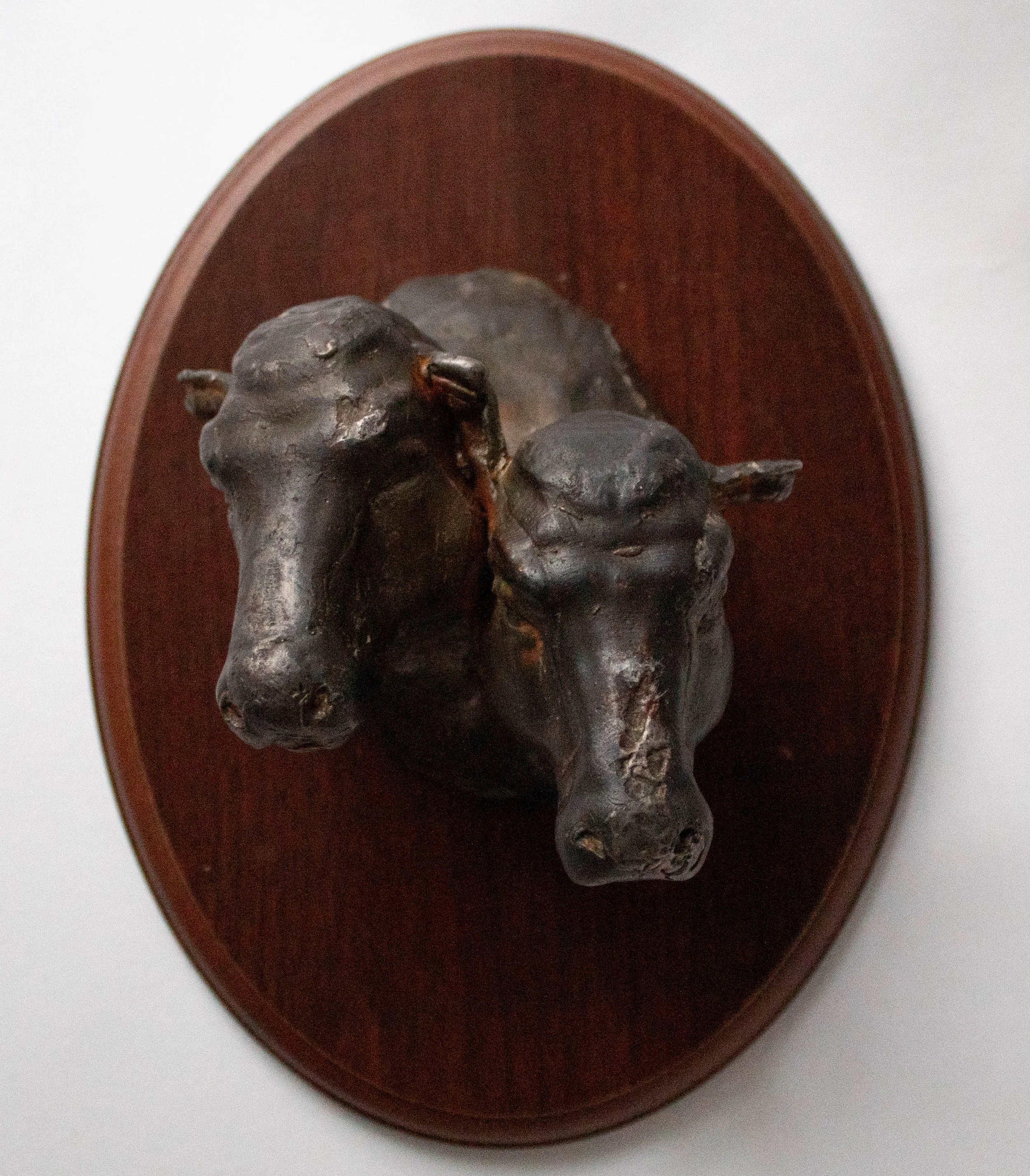 "Two Headed Mother" 2025 Iron, Wood