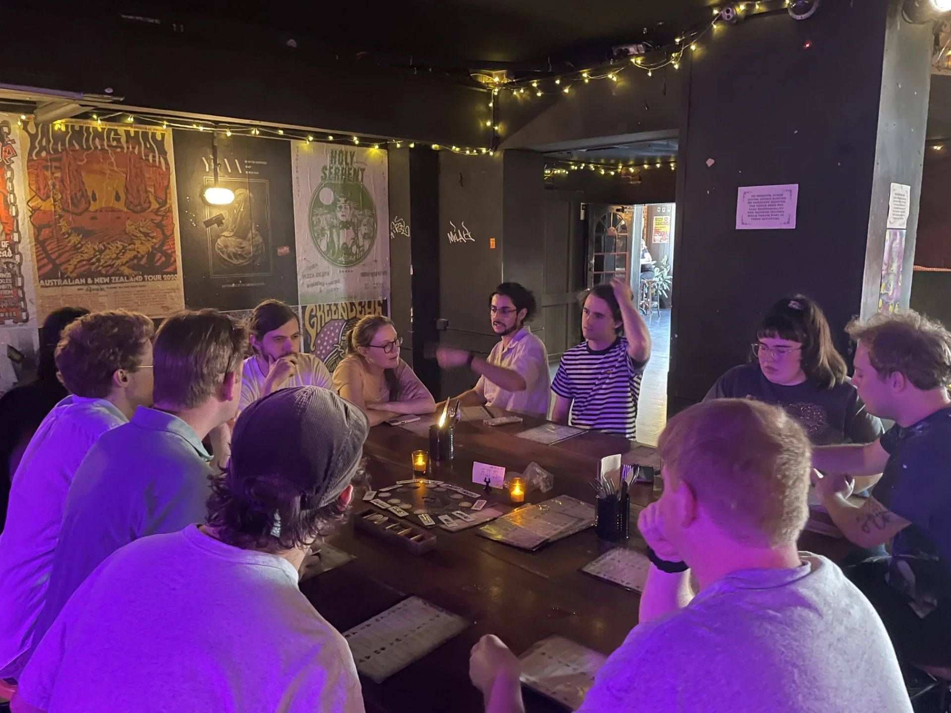 team event playing games