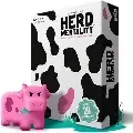 Herd Mentality board game box cover and pink cow
