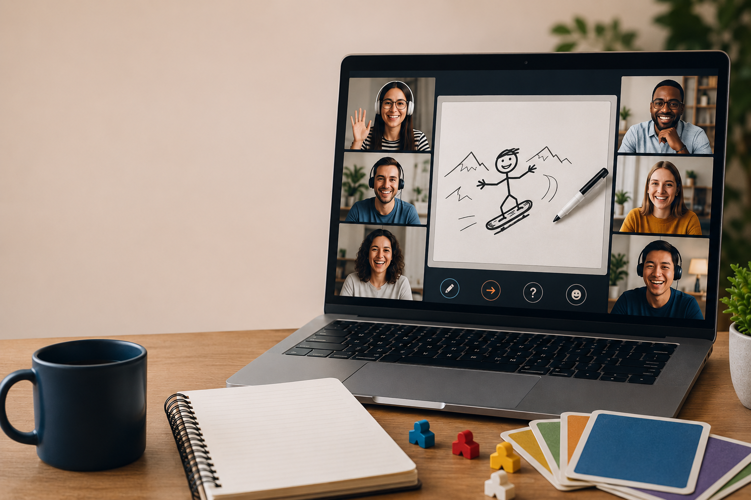 Board Games for Remote Teams: How to Run a Virtual Game Night That Actually Works