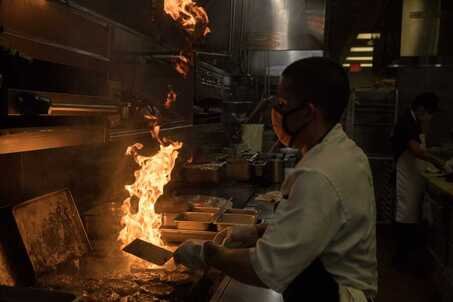 The lives upended around a $20 cheeseburger: A cash-strapped rancher, a virus-stricken meatpacker, an underpaid chef, a hungry engineer: The journey of a single burger during a pandemic