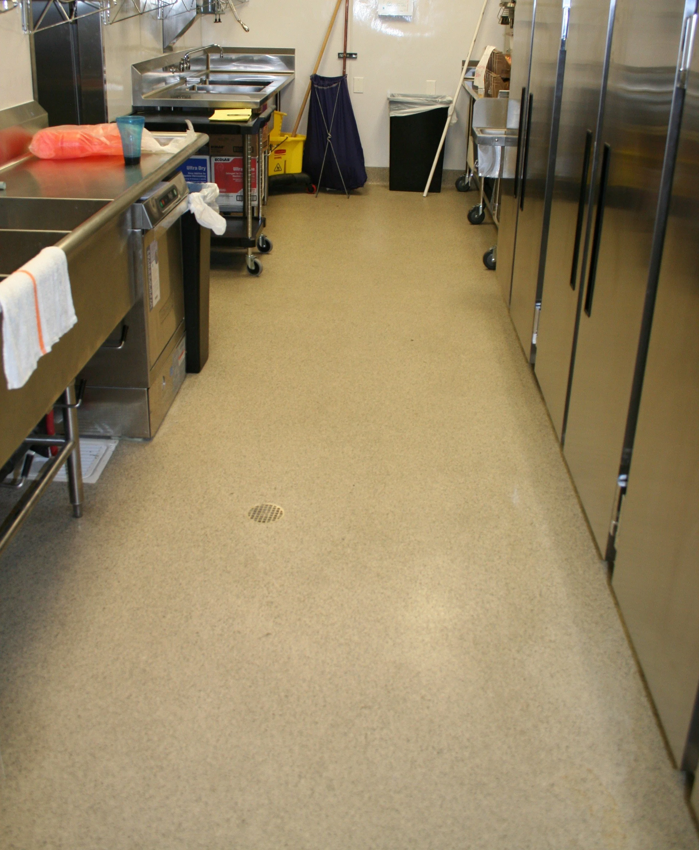 Eagle Restaurant Kitchen Floor.JPG