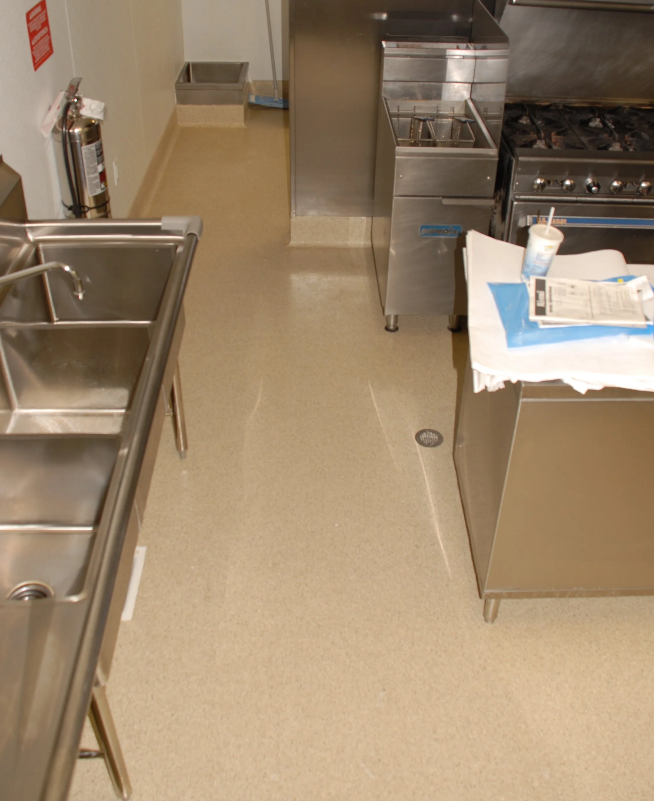 Eagle Restaurant Kitchen Floor Coating.JPG