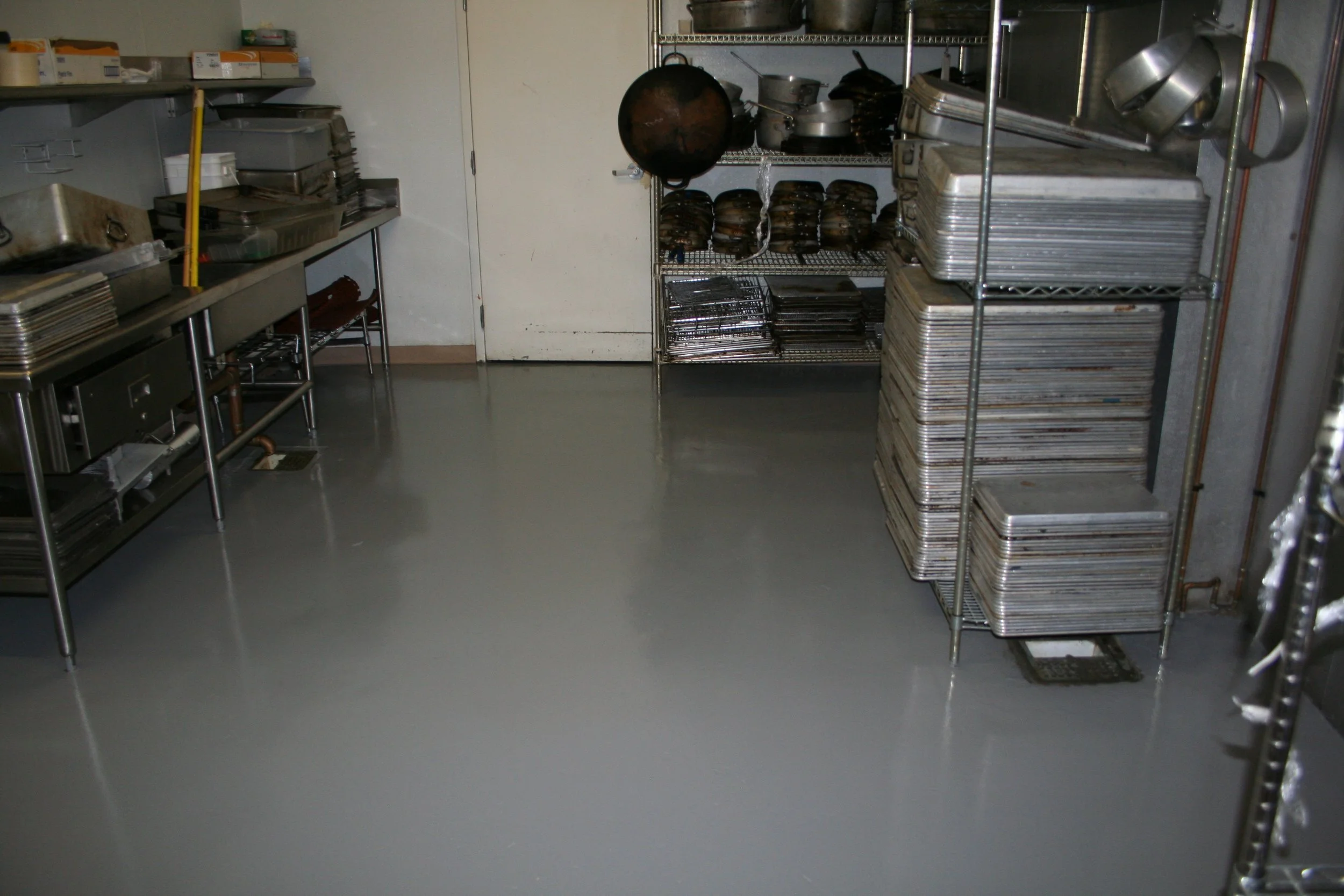 Bevaer Creek Restaurant Kitchen Floor.JPG