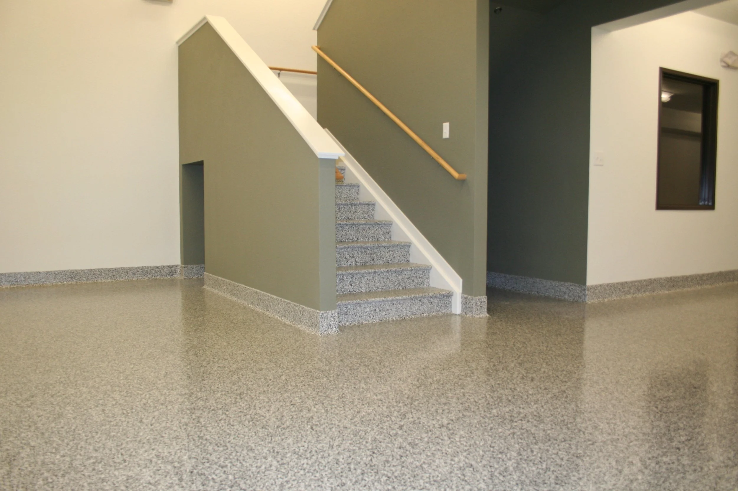 Toy Barn Garage Condo Staircase.JPG