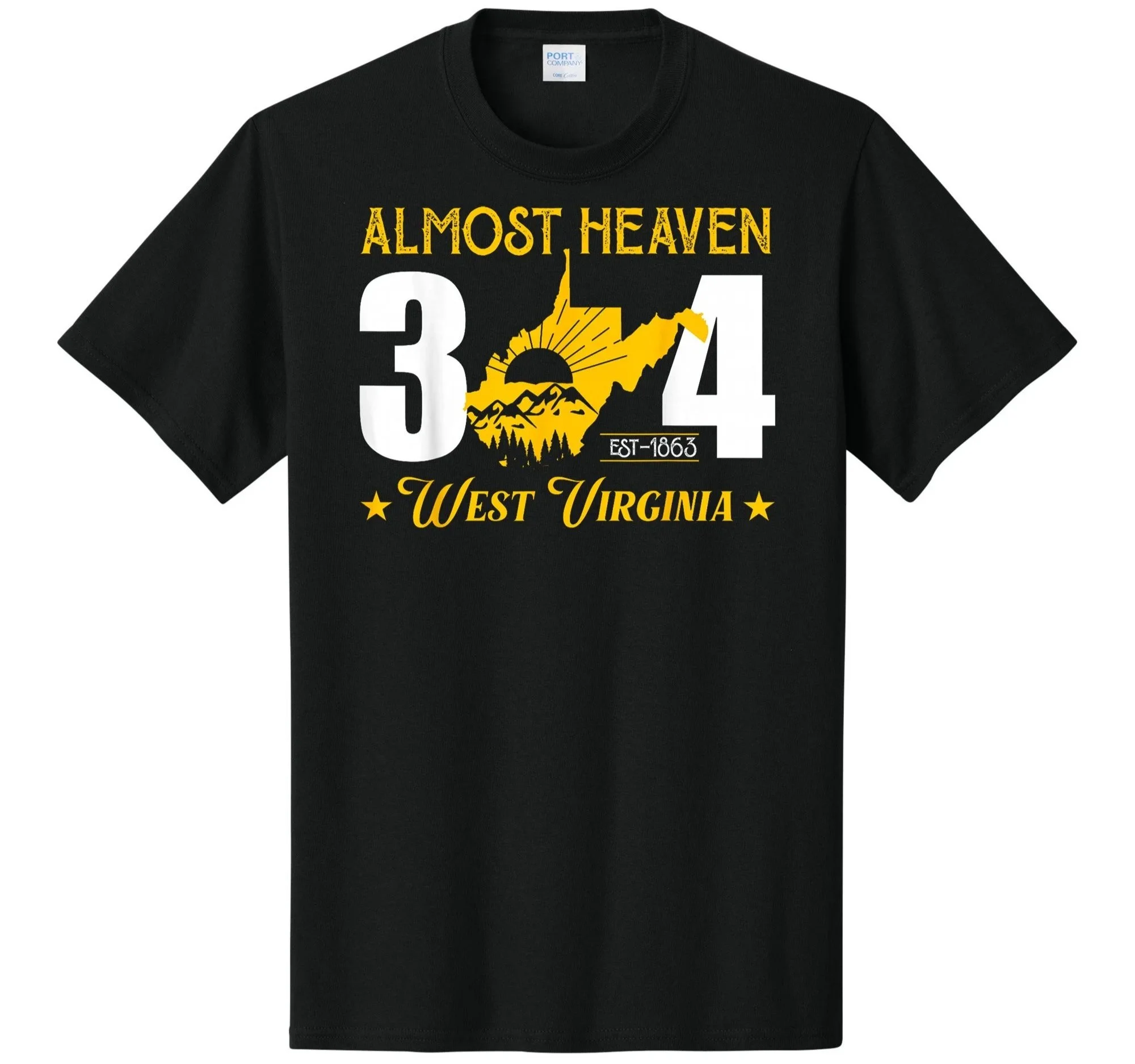 Almost Heaven 304 Graphic Tee Shirt