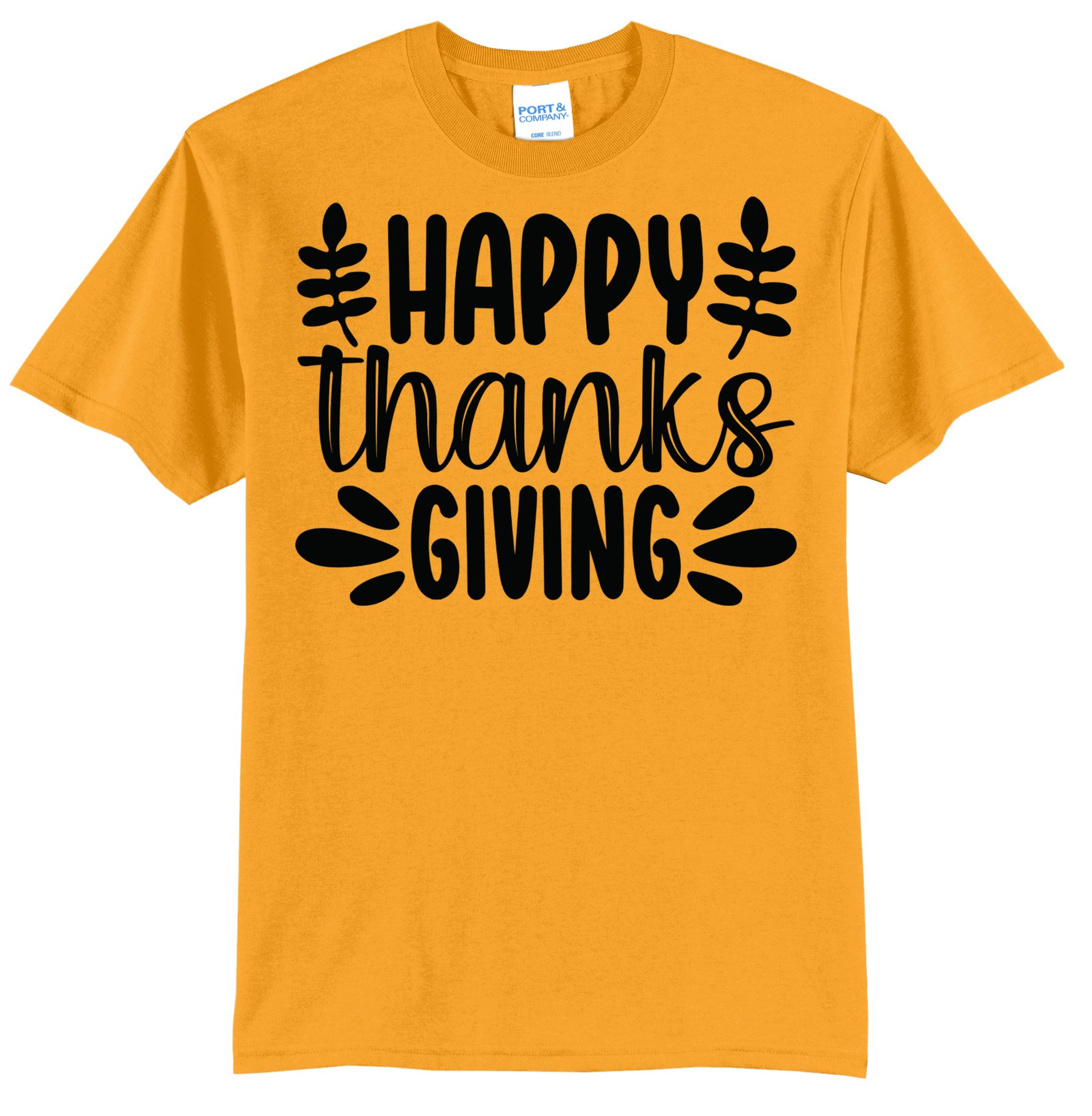 Happy Thanksgiving Graphic Tee Shirt