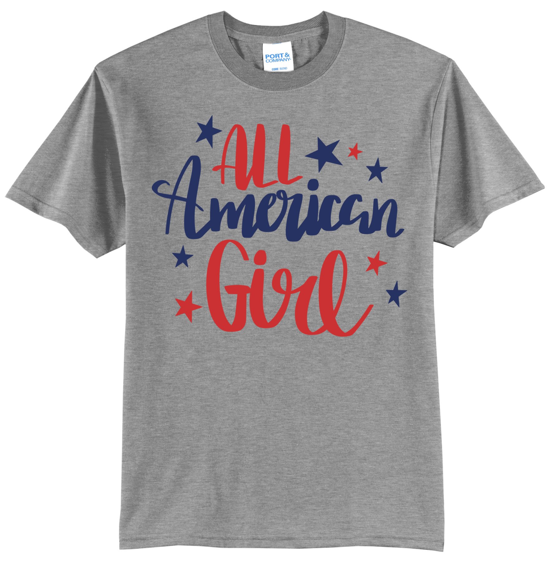 All American Girl Graphic Tee Shirt