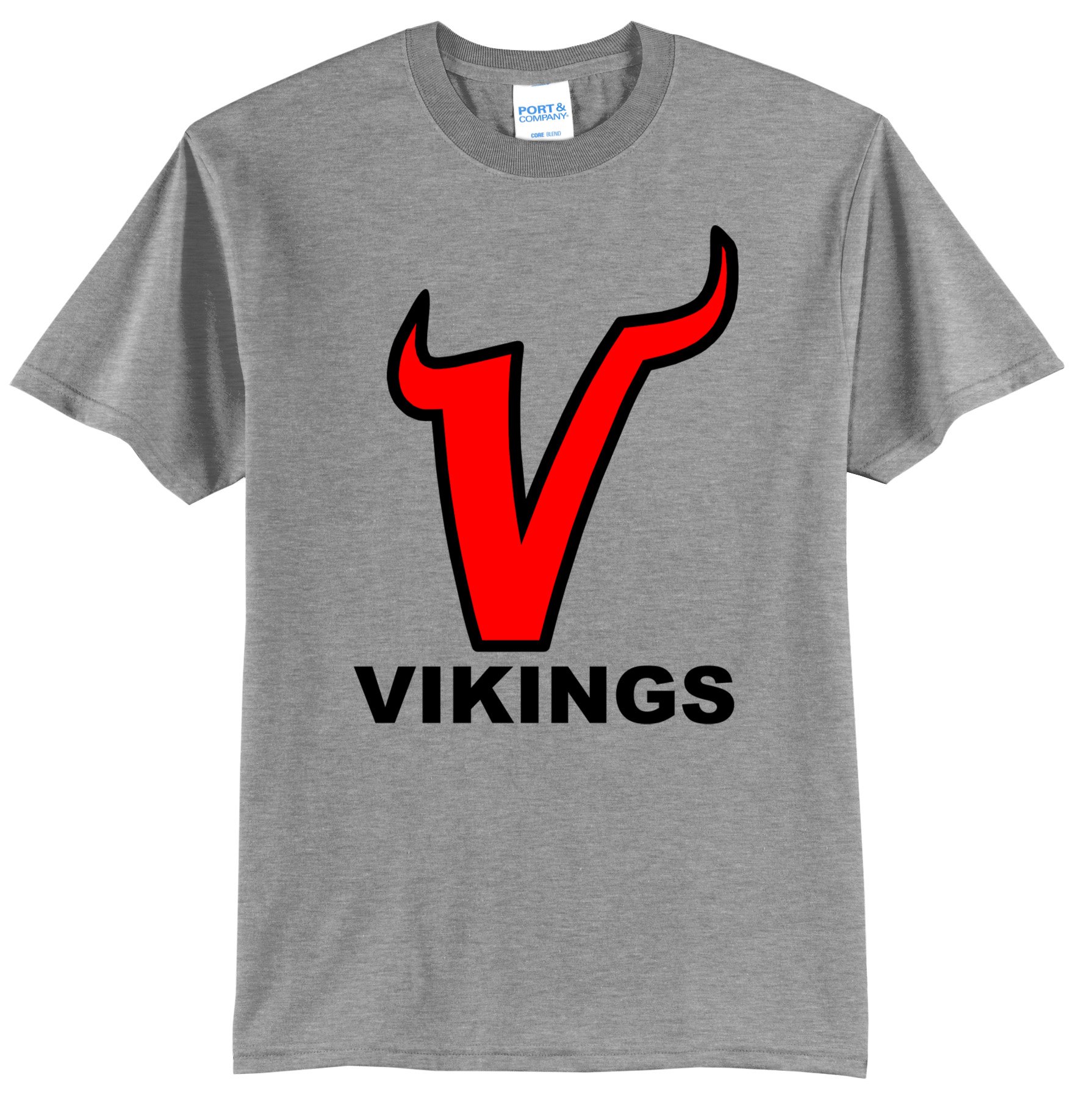 Viking 'V' w/ Vikings Graphic Tee Shirt