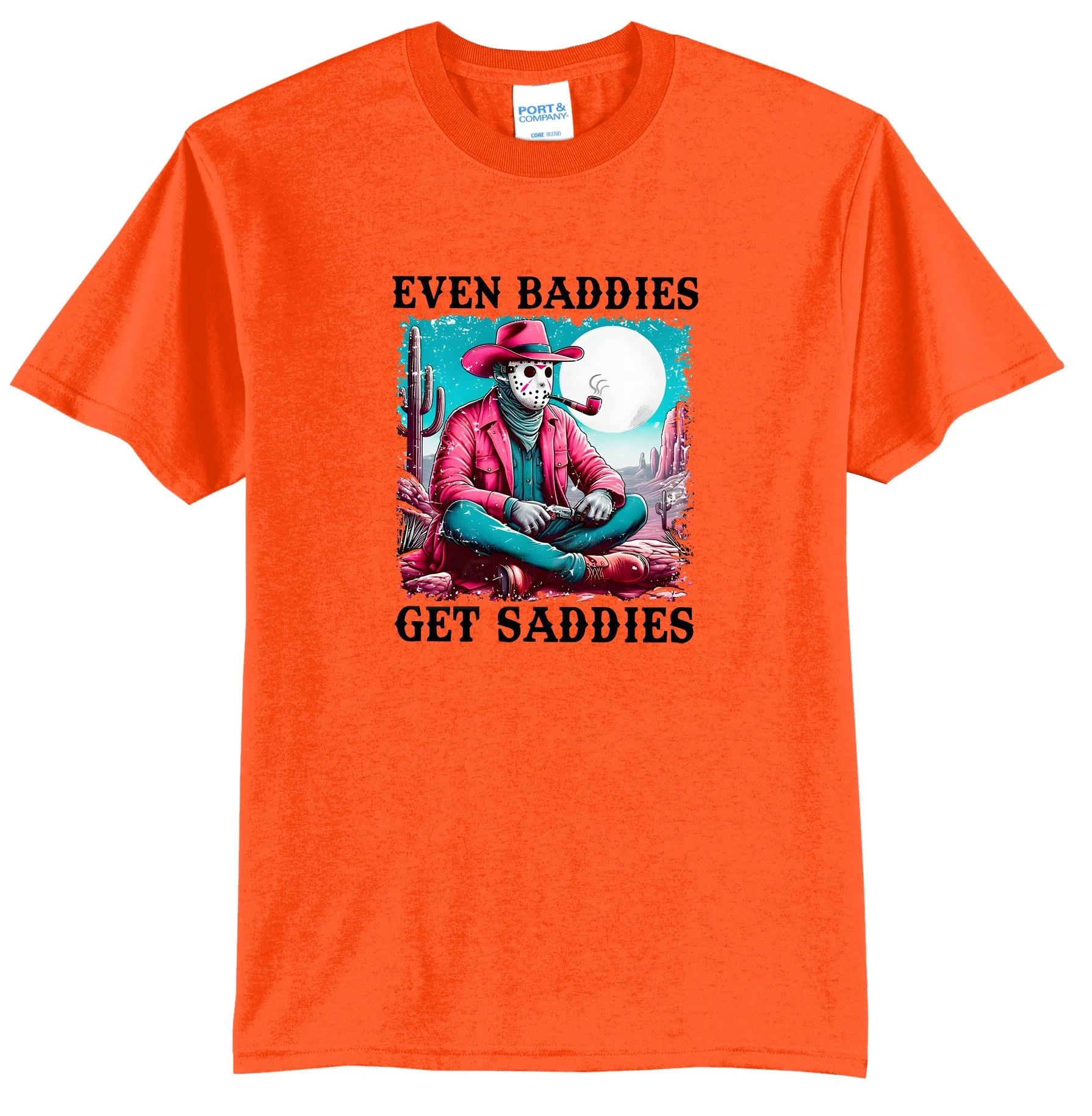 Even Baddies Get Saddies Jason Vorhees Graphic Tee Shirt
