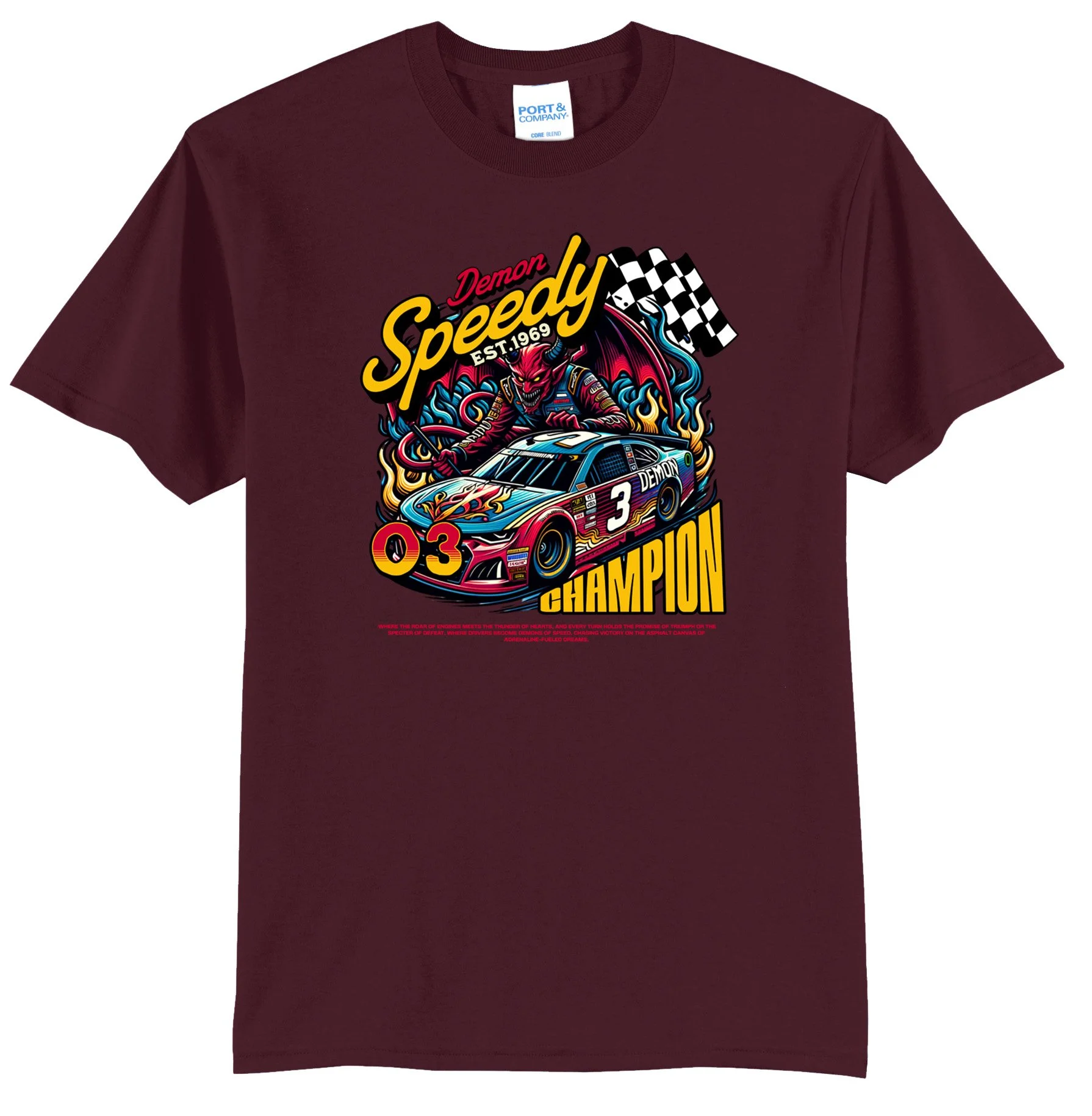 Streetwear - Demon Nascar PC55 ATHLETIC MAROON.jpg