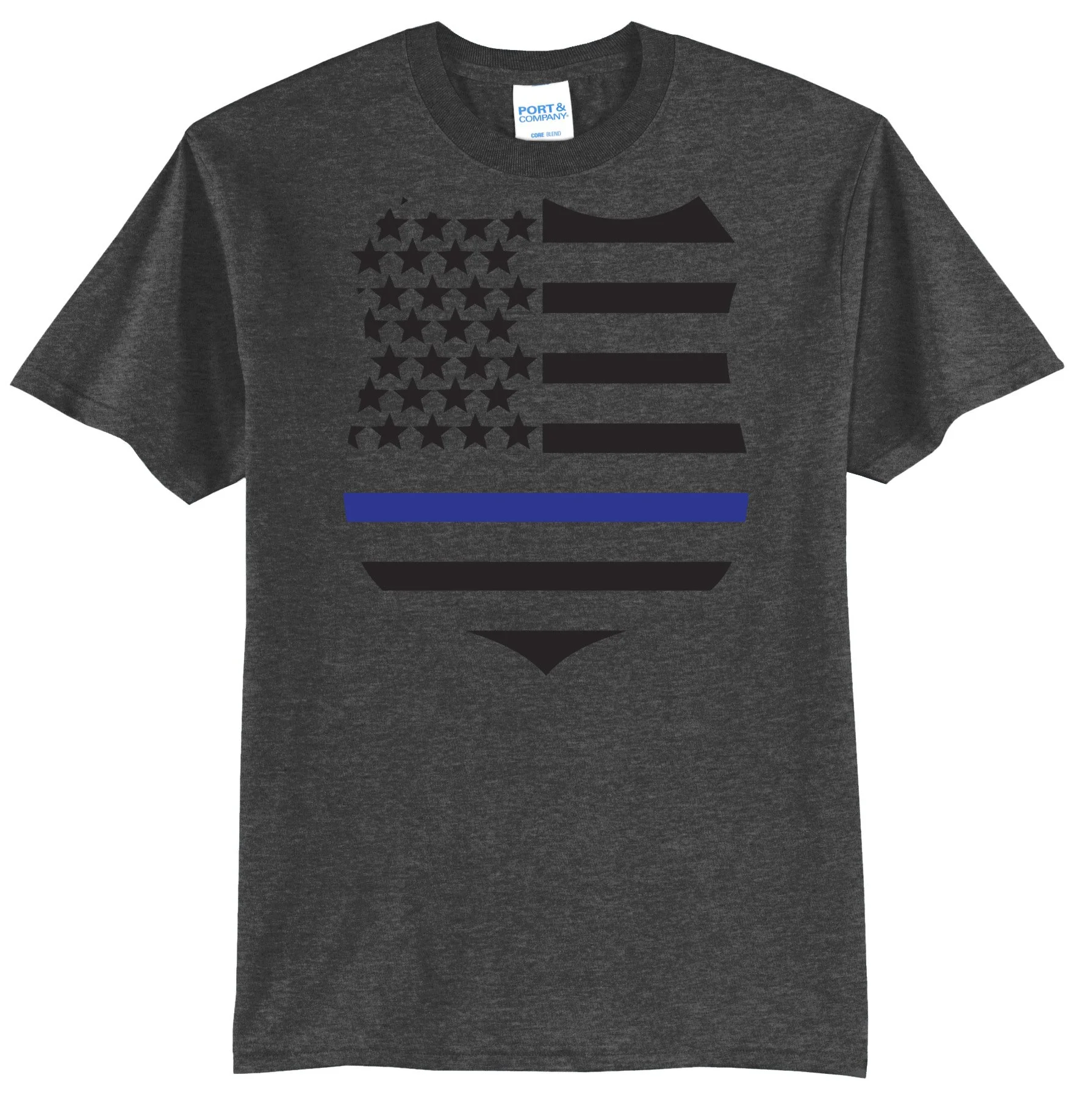 Blue Thin Line Badge_1 PC55 DARK HEATHER GREY.jpg