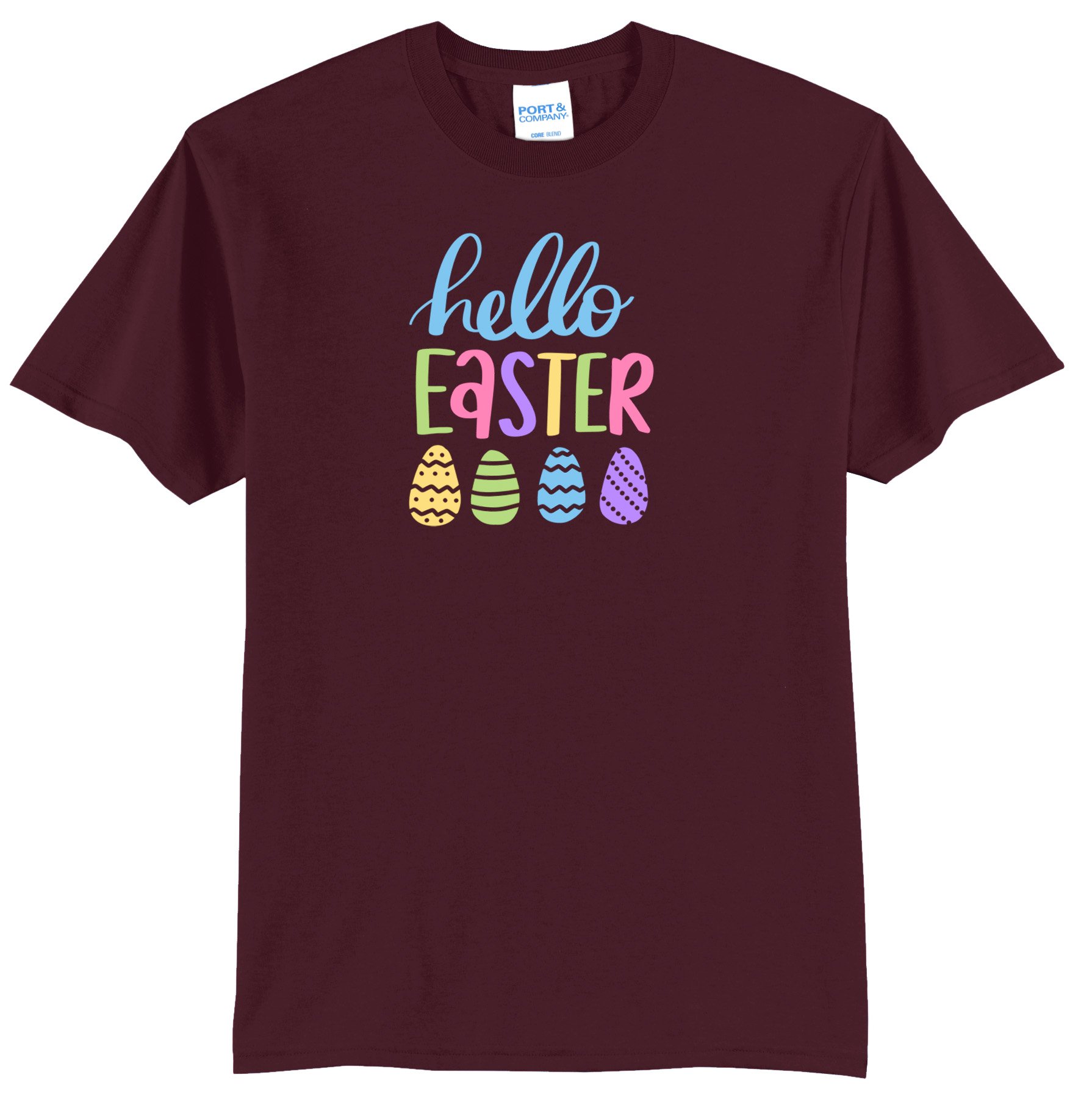 Hello Easter- With Eggs Graphic Tee Shirt
