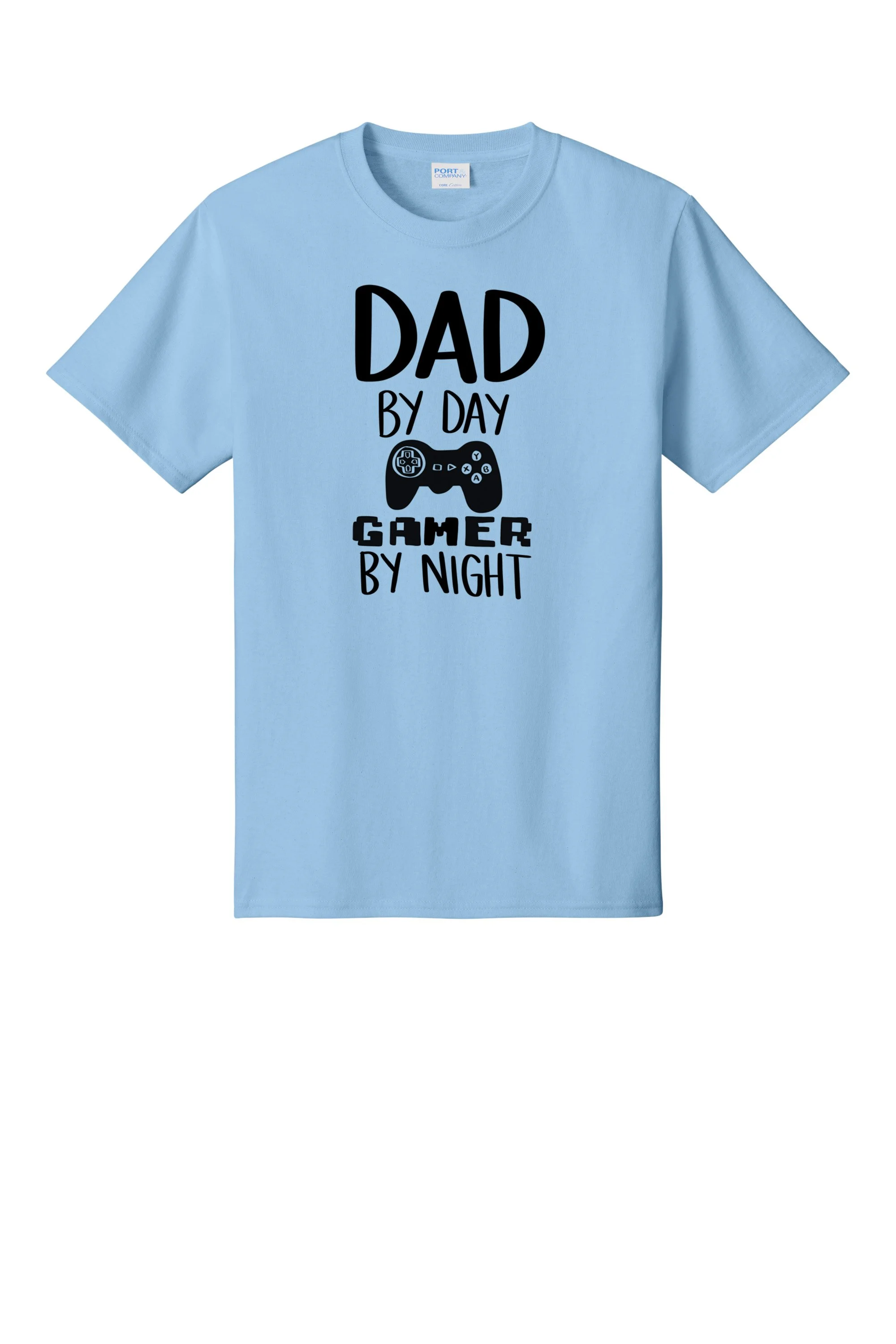12. Dad By Day Gamer by Night PC55 LIGHT BLUE.jpg