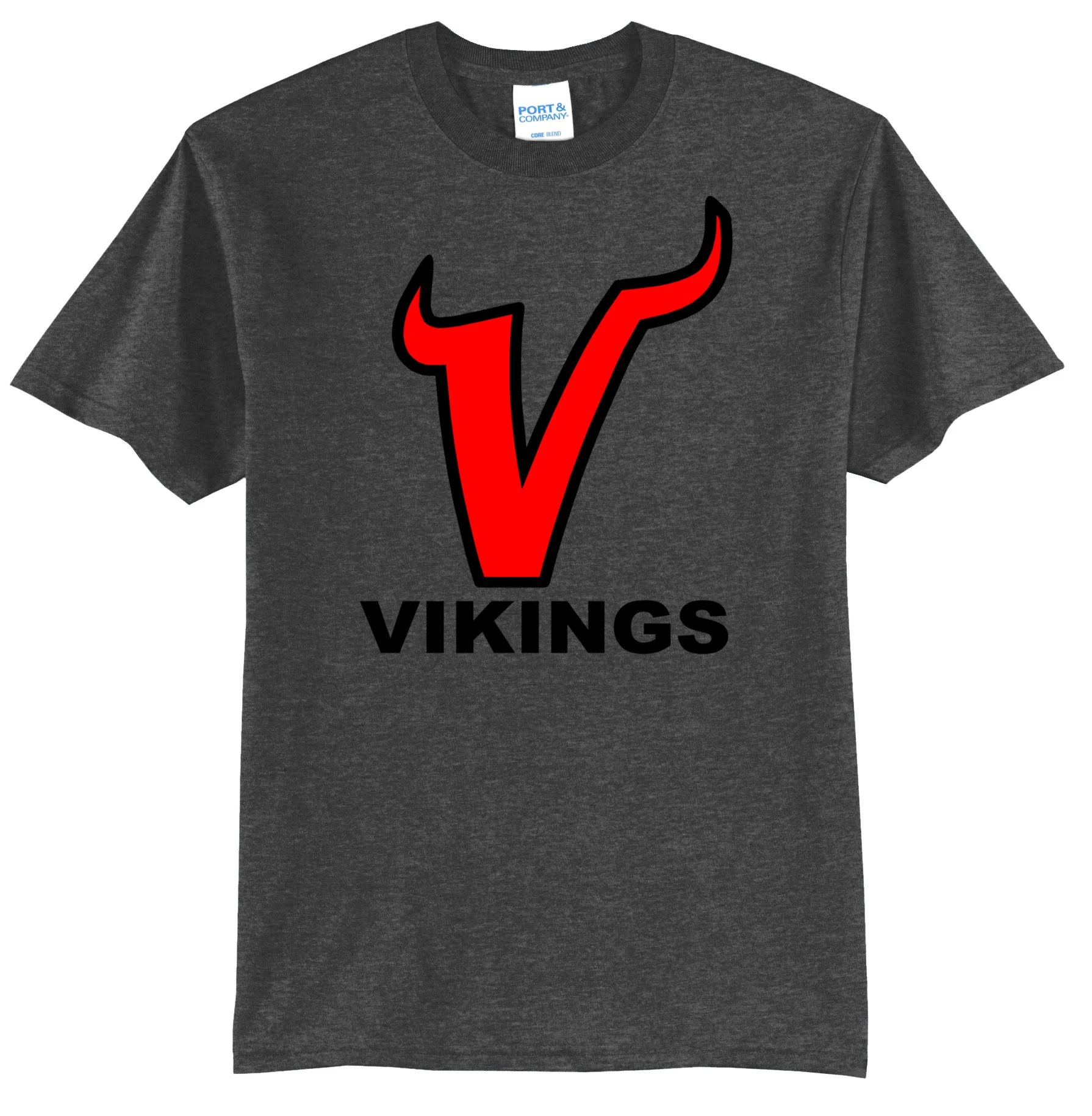 Viking 'V' w/ Vikings Graphic Tee Shirt