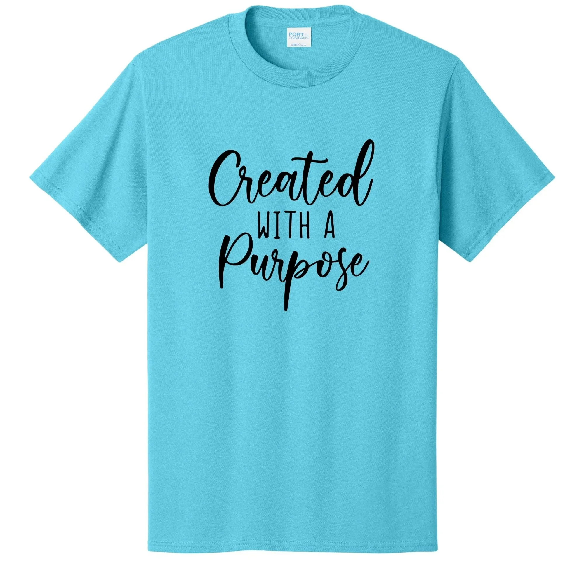 Created With A Purpose Graphic Tee Shirt