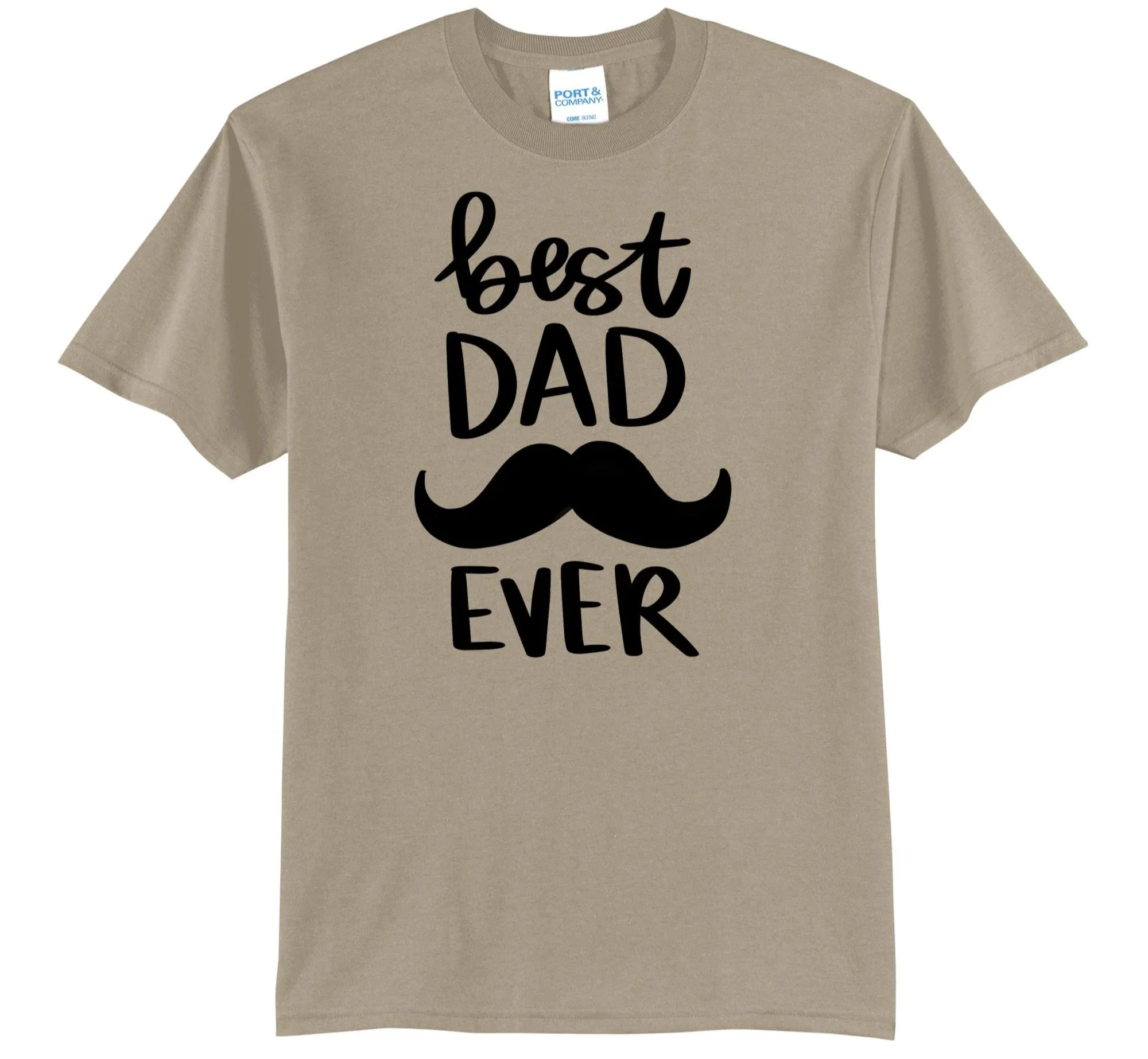 Best Dad Ever Graphic Tee Shirt
