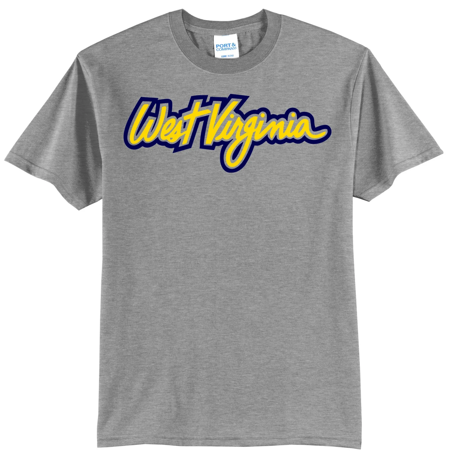West Virginia Script Graphic Tee Shirt