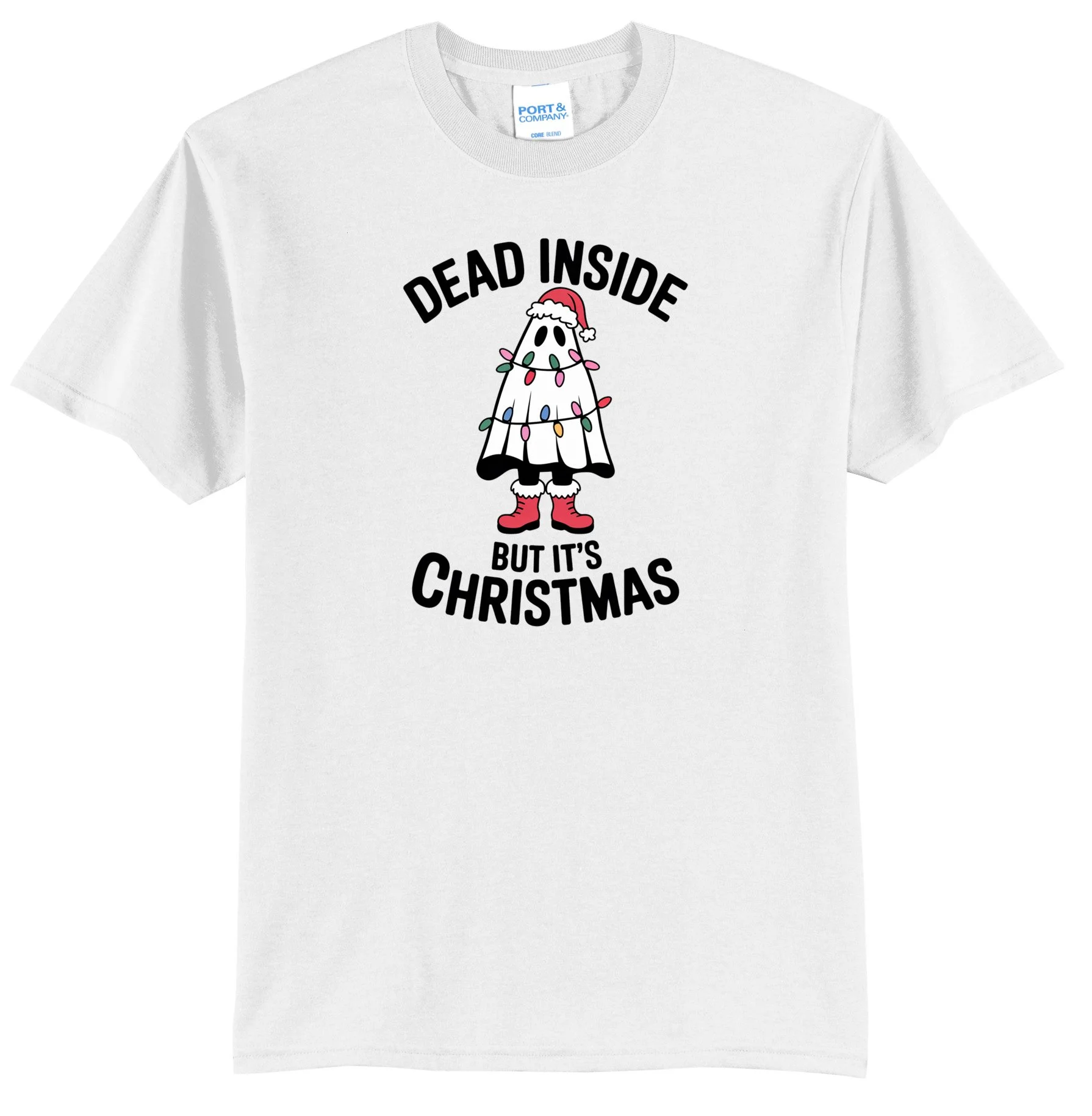 Dead Inside But Its Christmas Graphic Tee Shirt
