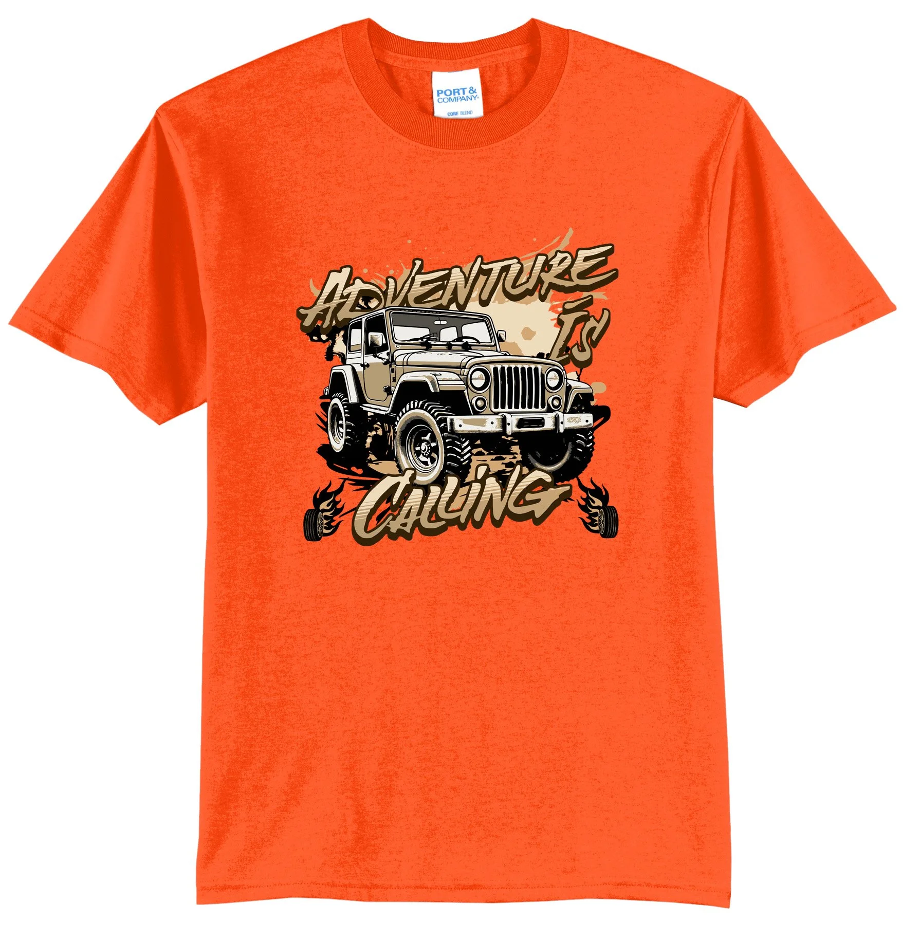 Adventure Is Calling Graphic Tee Shirt
