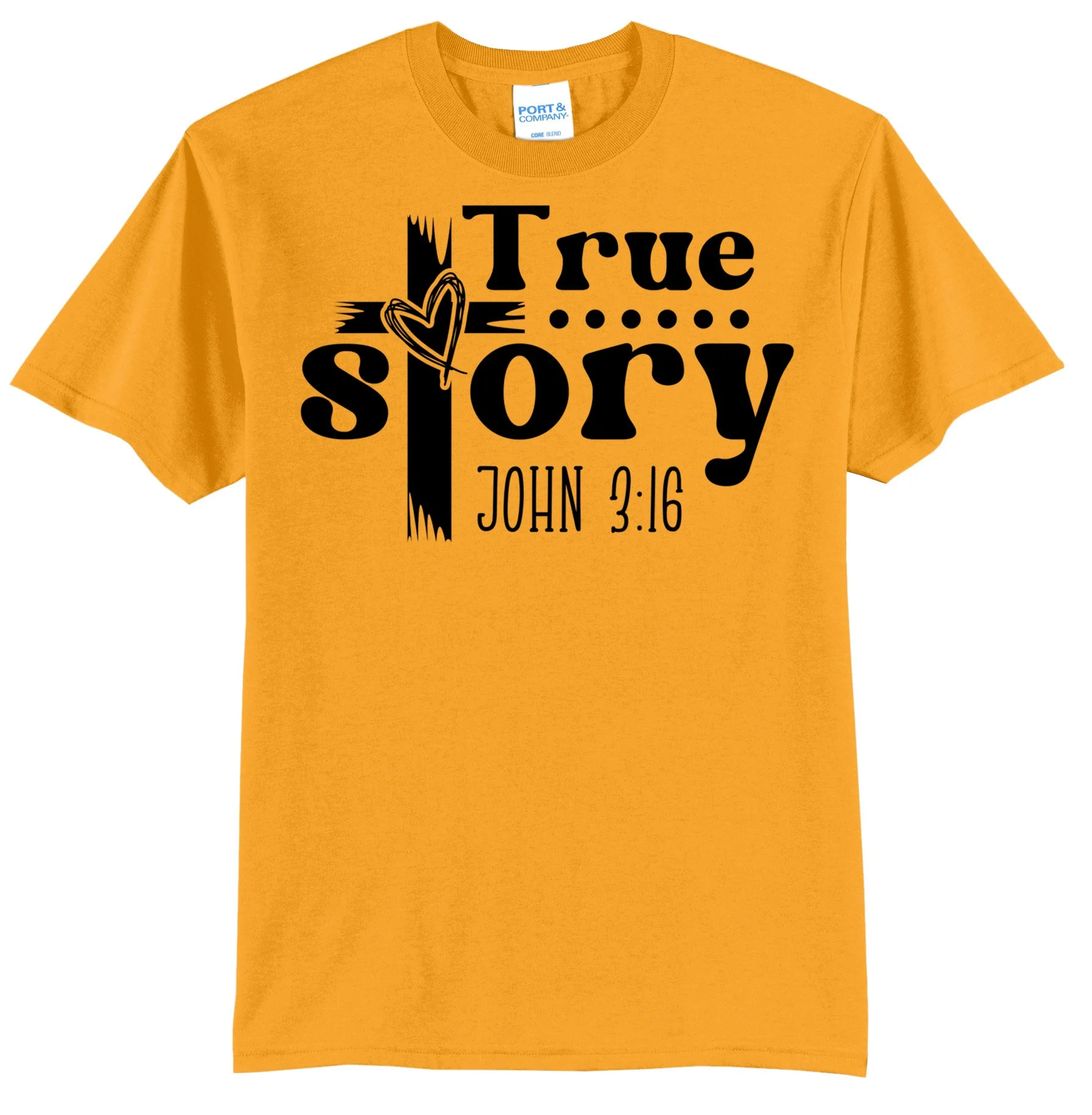 True Story John 3:16 Graphic Tee Shirt