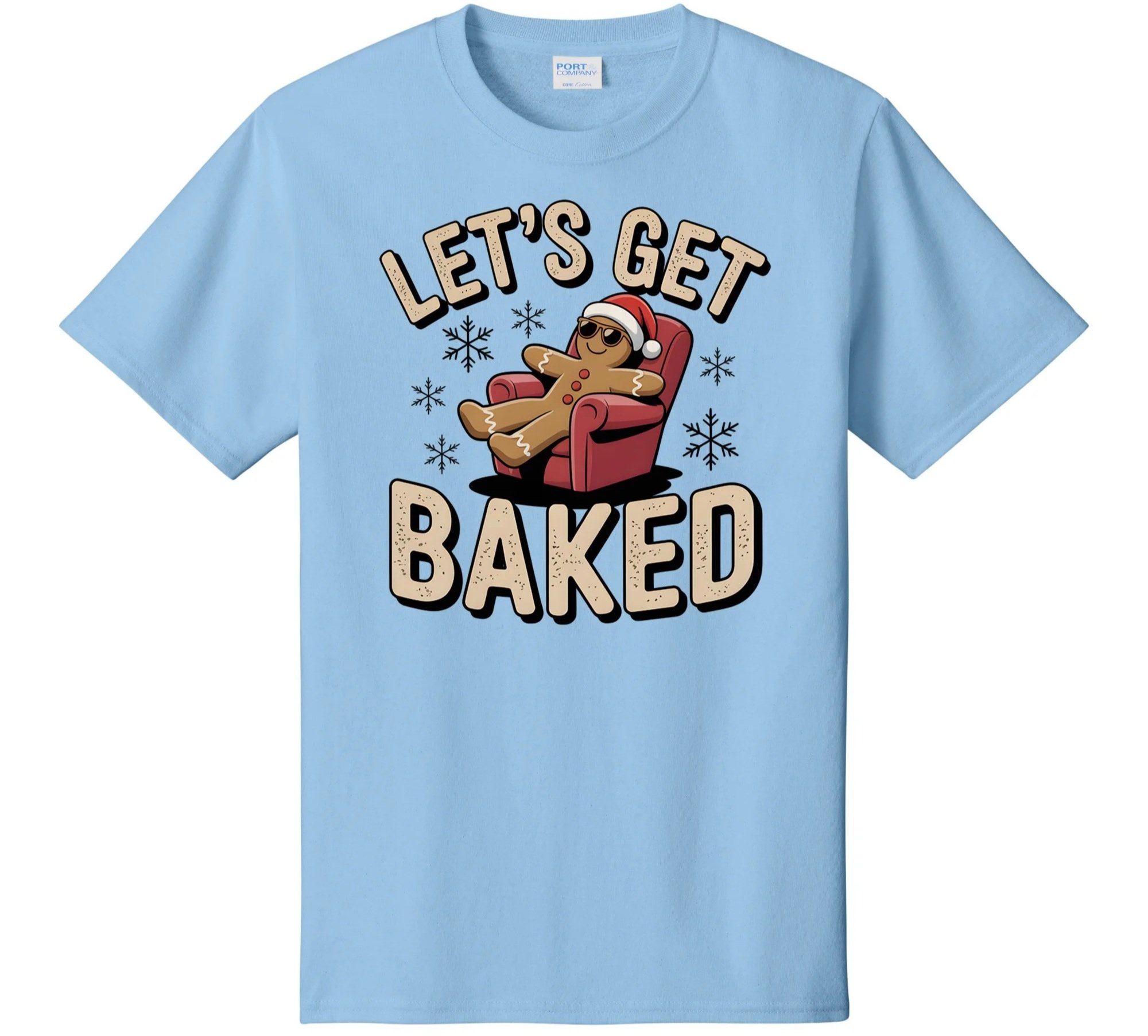 Let's Get Baked Graphic Tee Shirt