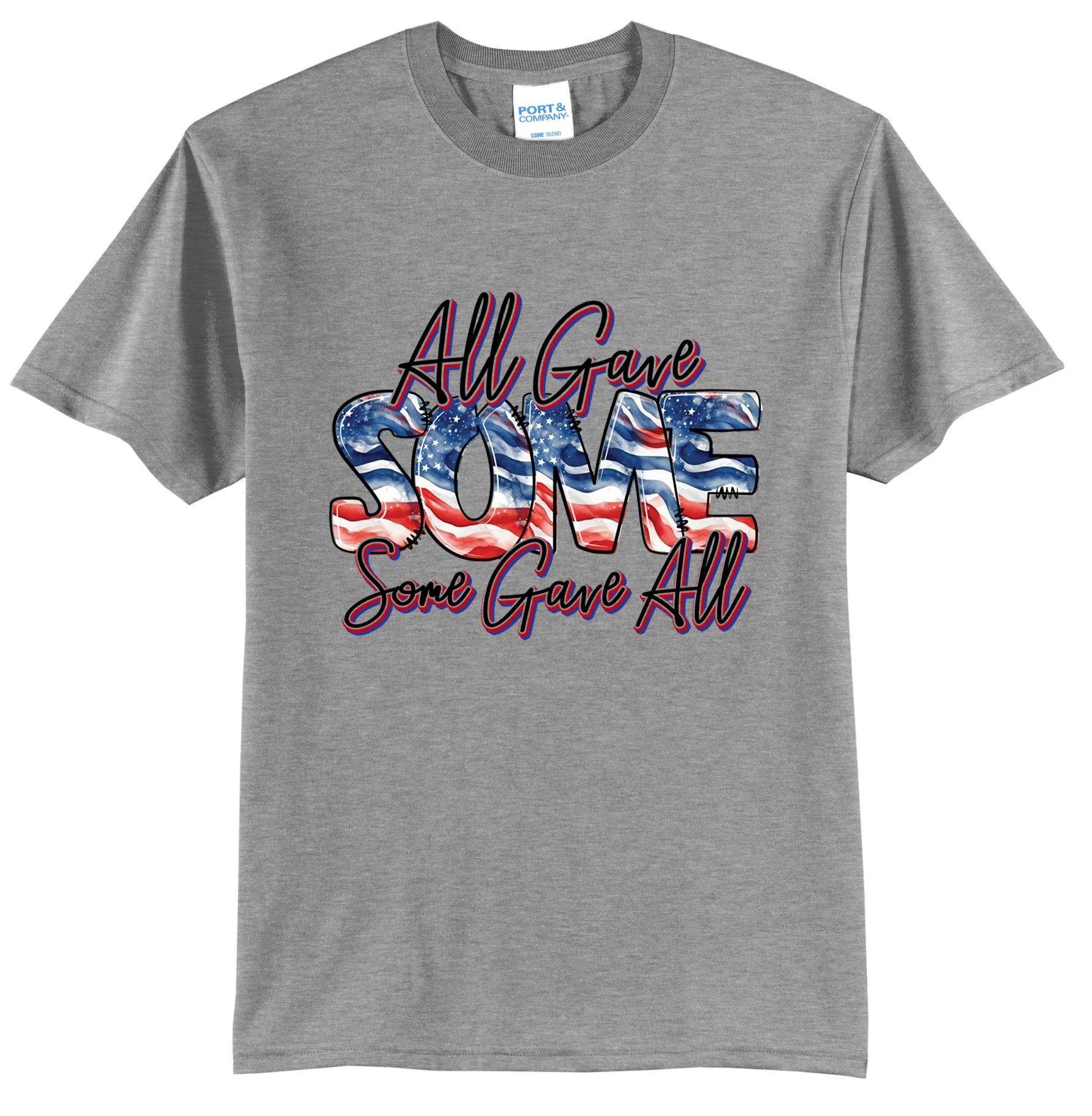 All Gave Some, Some Gave All Americana Graphic Tee Shirt