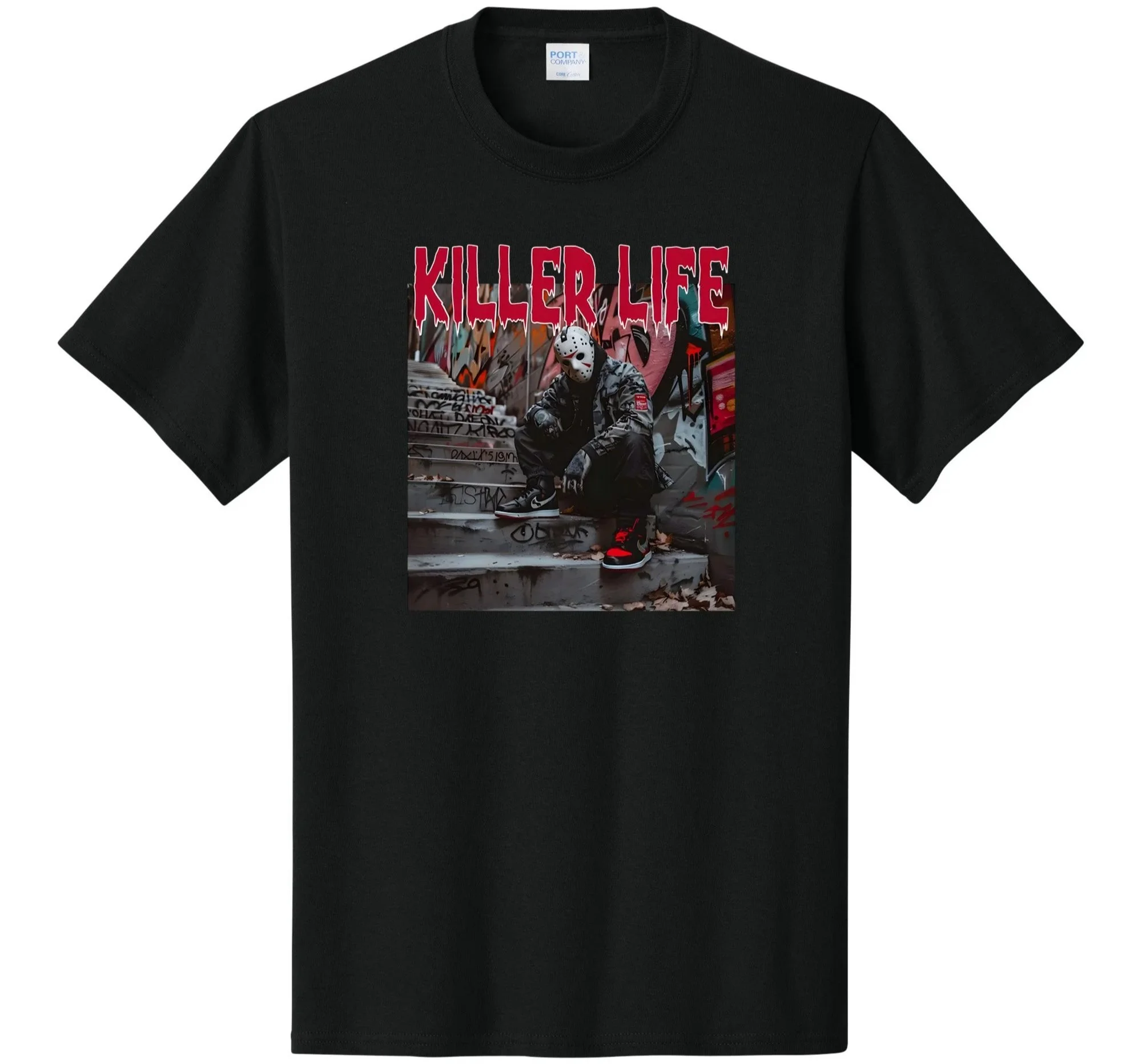 Killer Life Jason Vorhees Graphic Tee Shirt