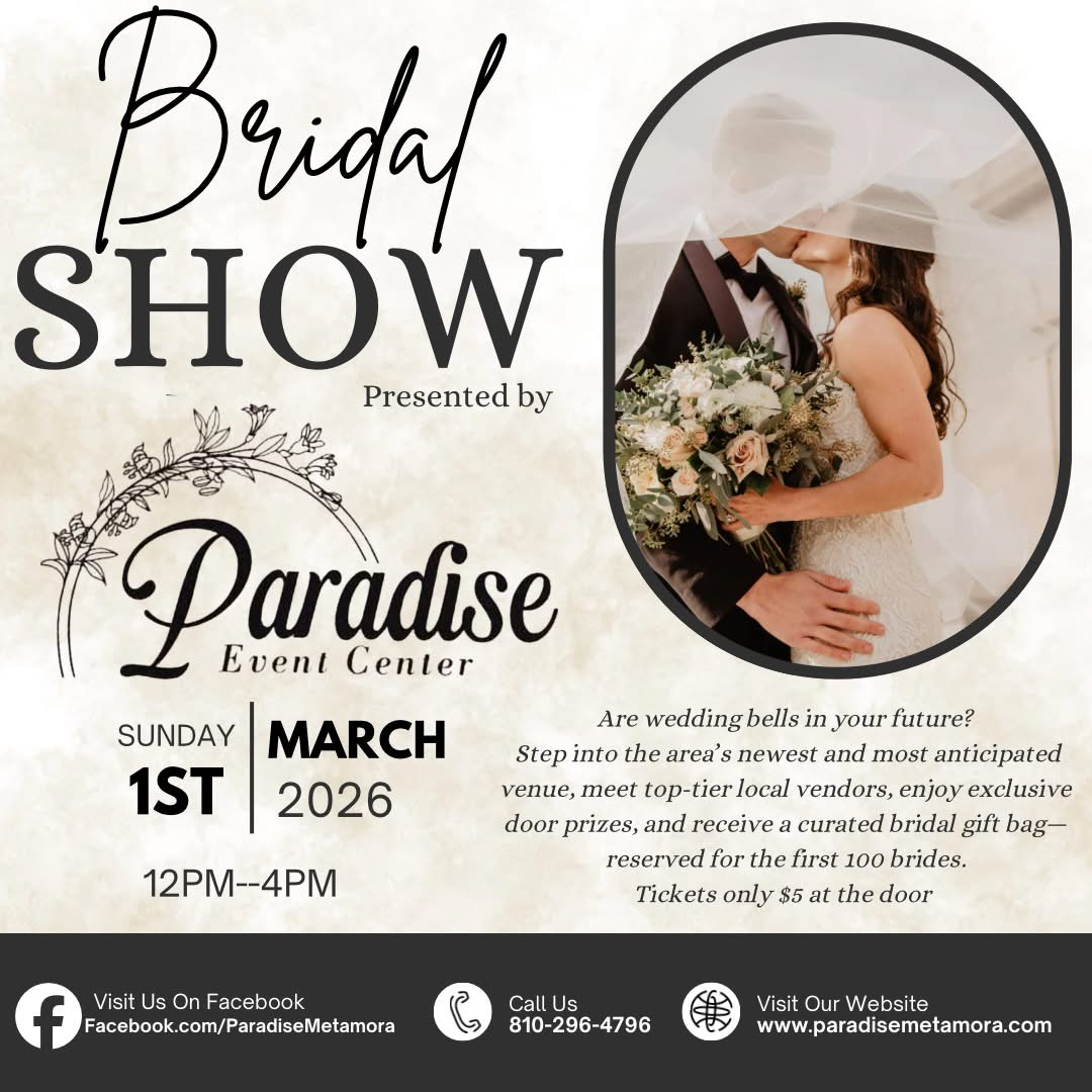 Paradise Event Center Bridal Show