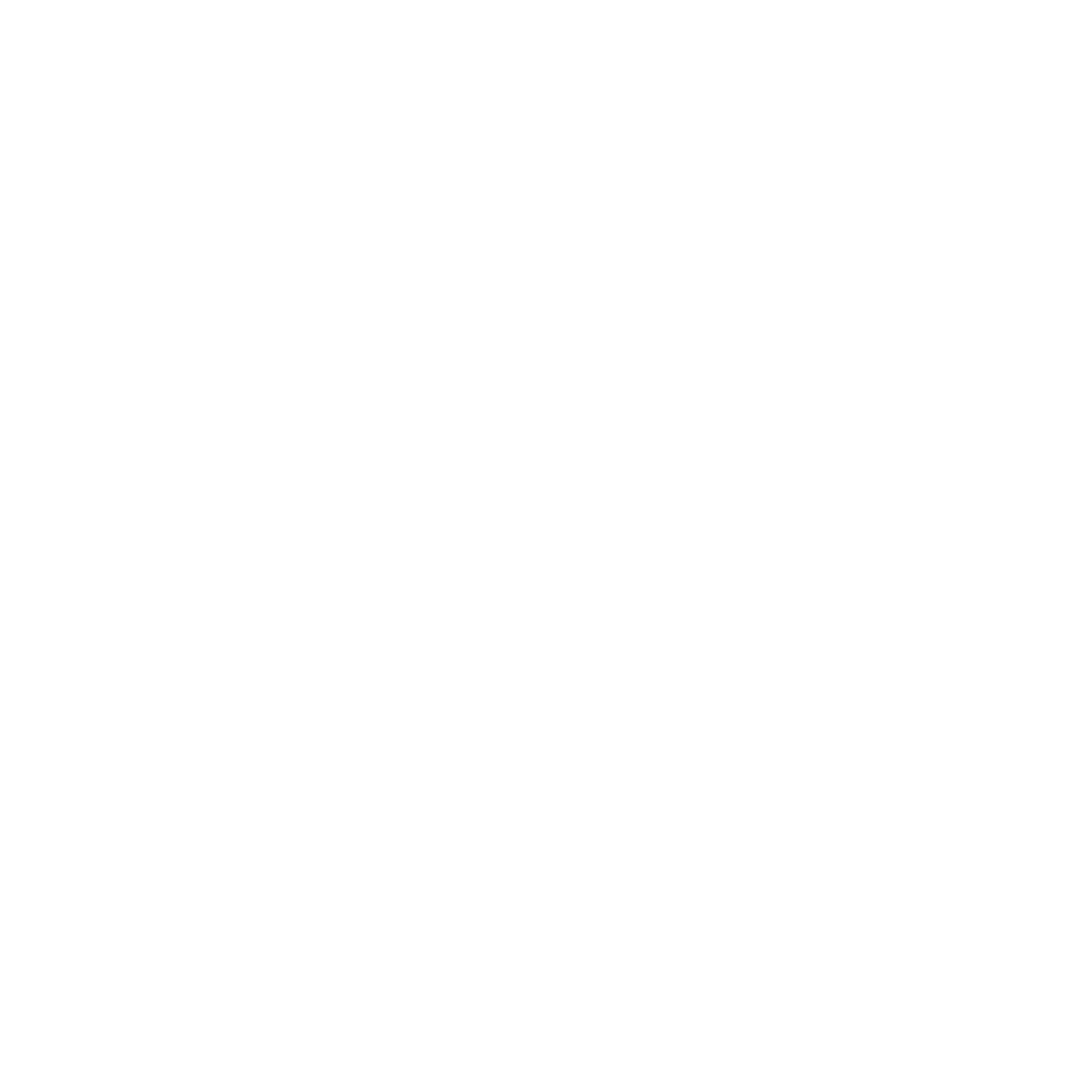 Black background with a white geometric starburst pattern composed of straight lines radiating from a central point.