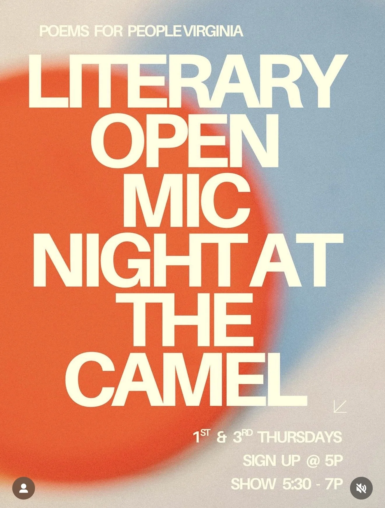 Literary Open Mic Night