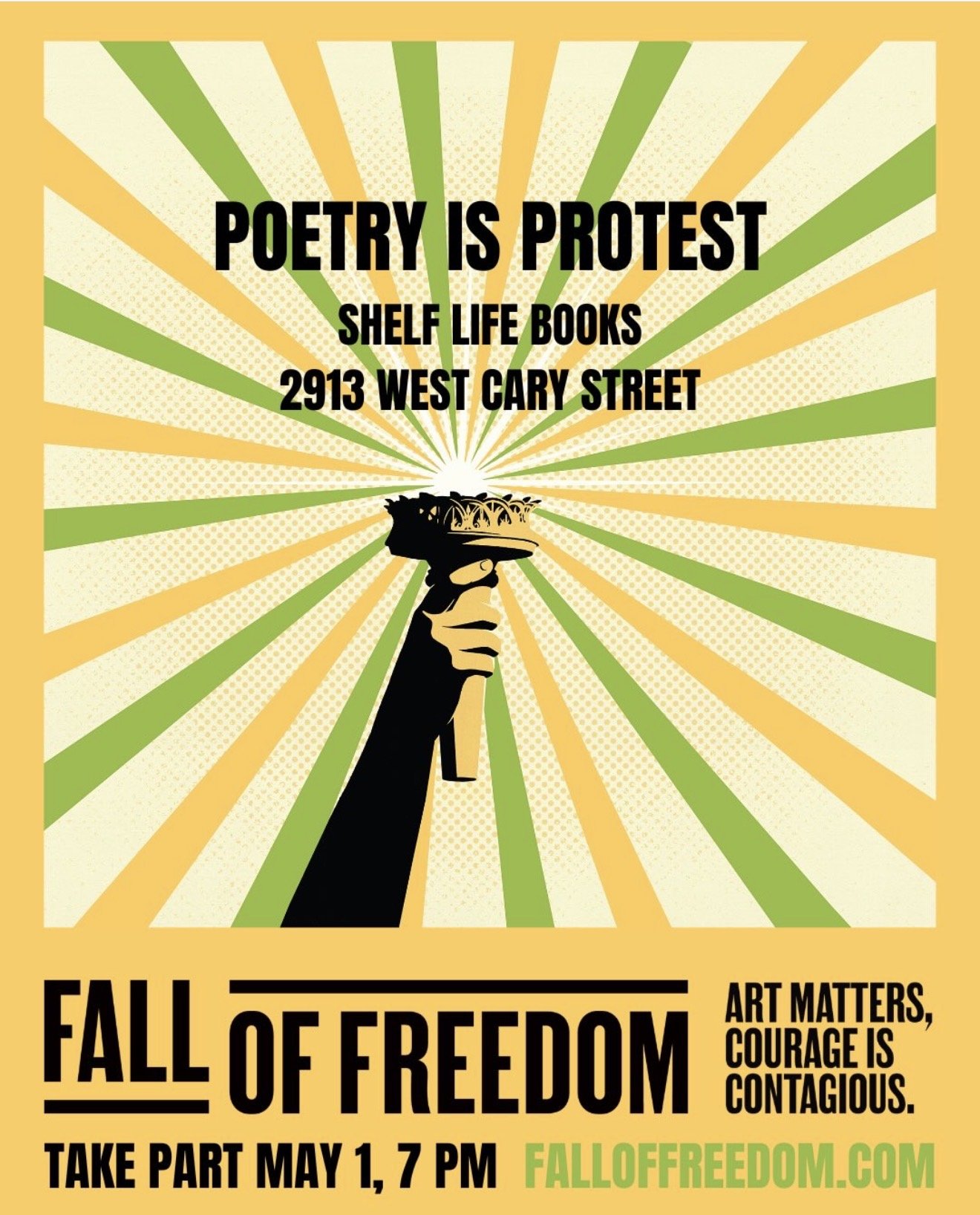 Fall of Freedom: Poetry is Protest