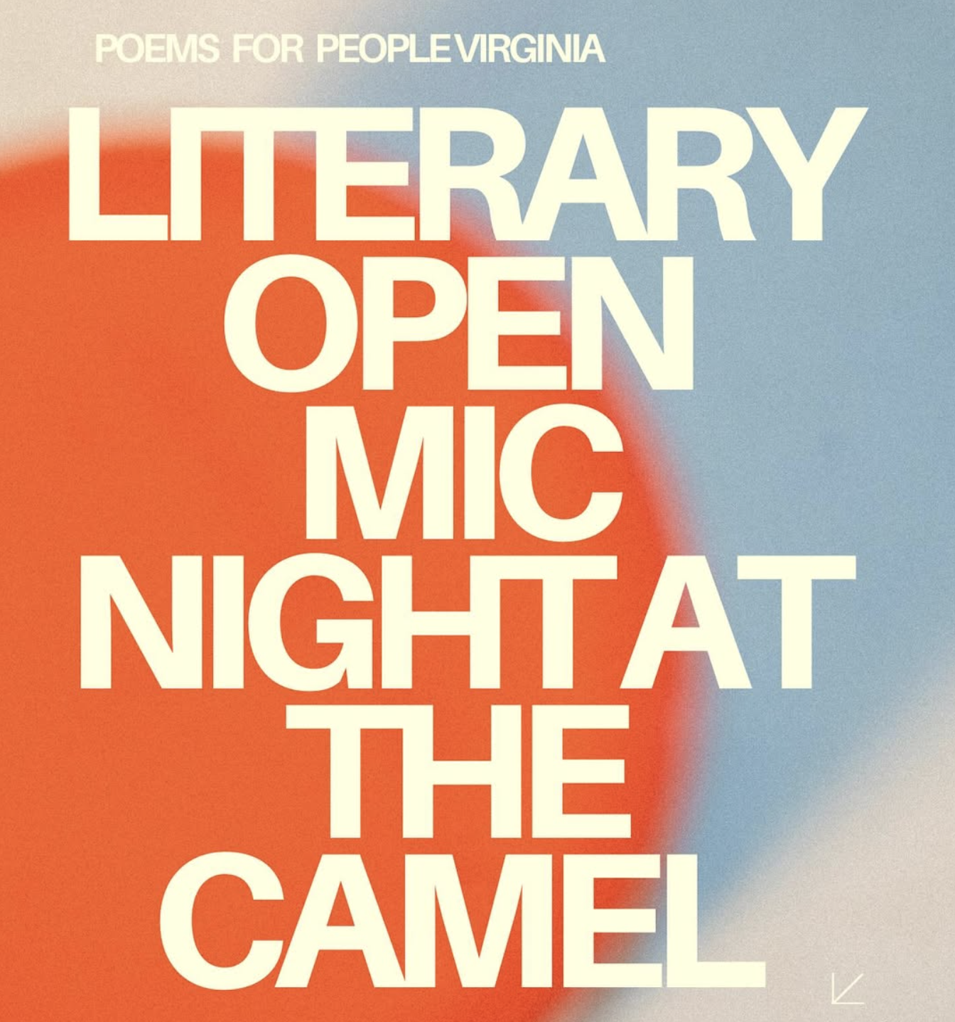 Poems for People - Open Mic night