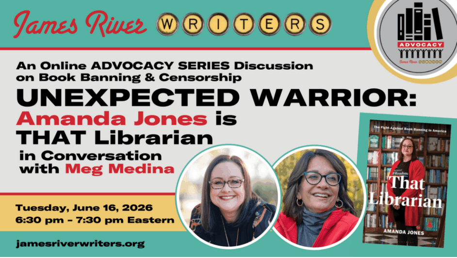 JRW: UNEXPECTED WARRIOR: Amanda Jones is THAT Librarian | An Online Advocacy Discussion with Meg Medina