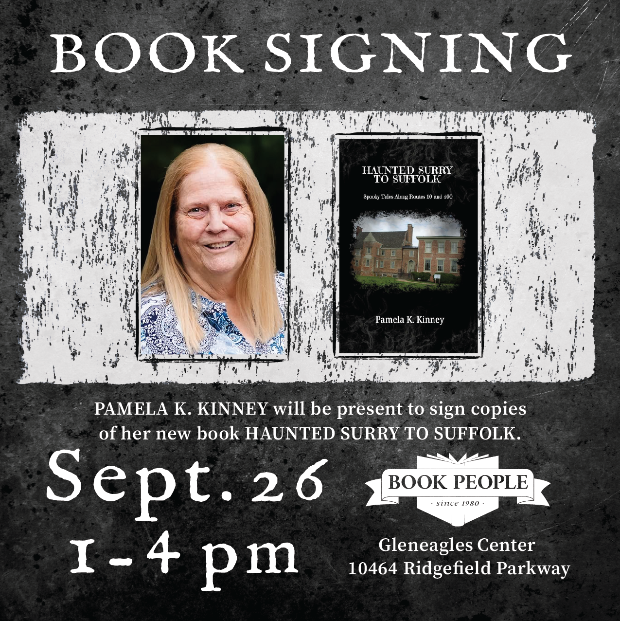 Haunted Surry to Suffolk with Pamela K. Kinney