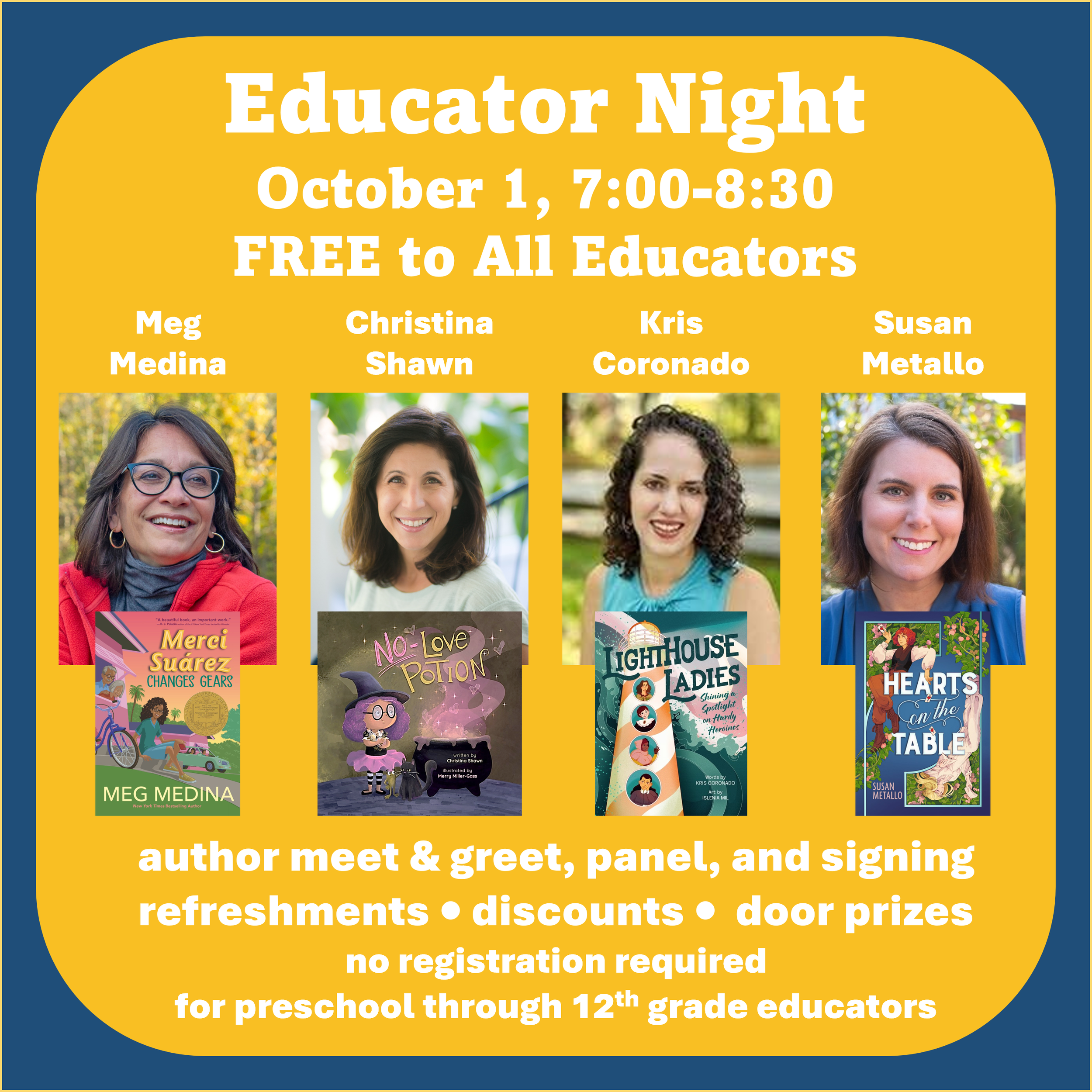 Educator Night at Book People