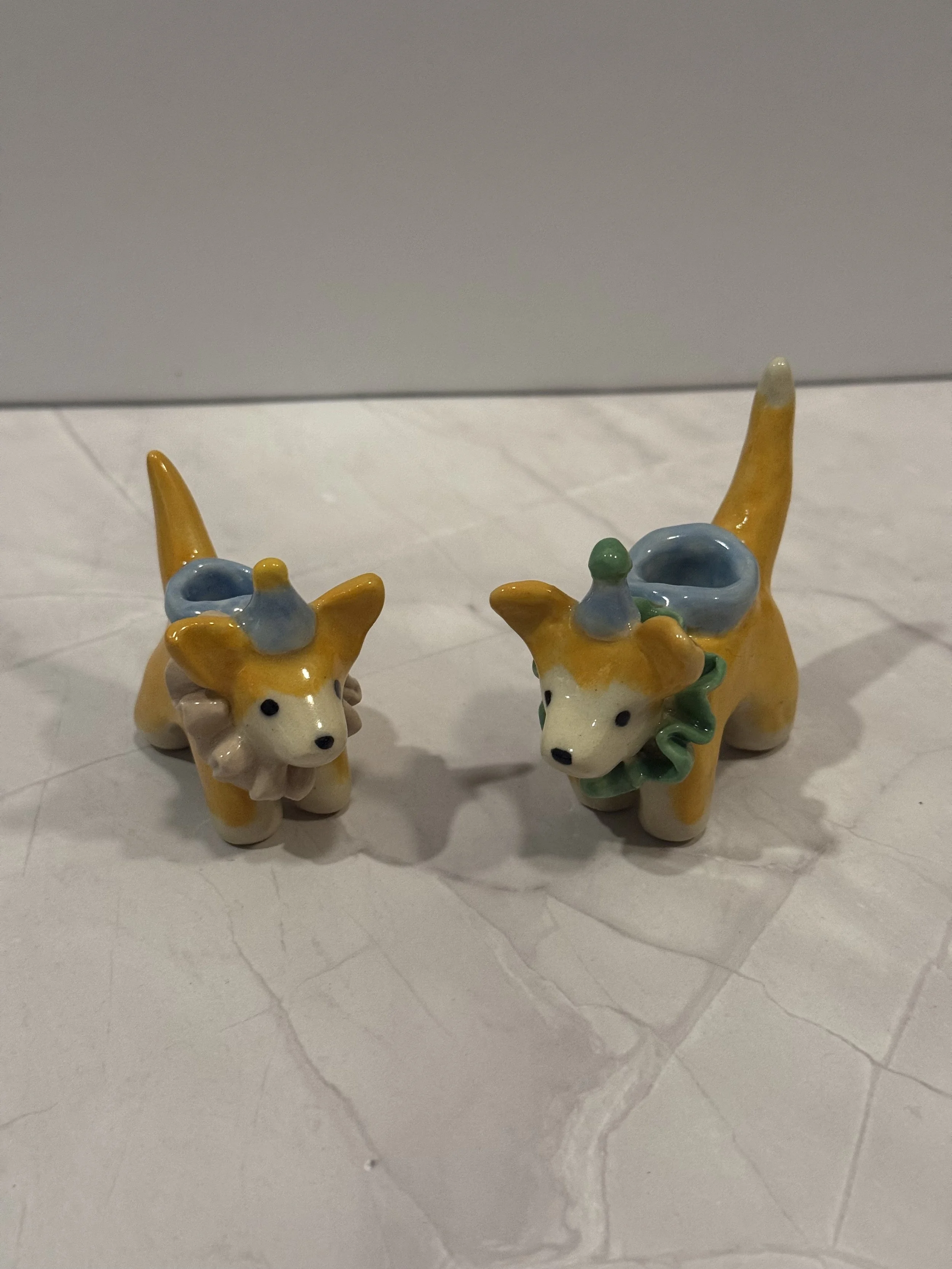 Cat and Dog Birthdy Candle Toppers