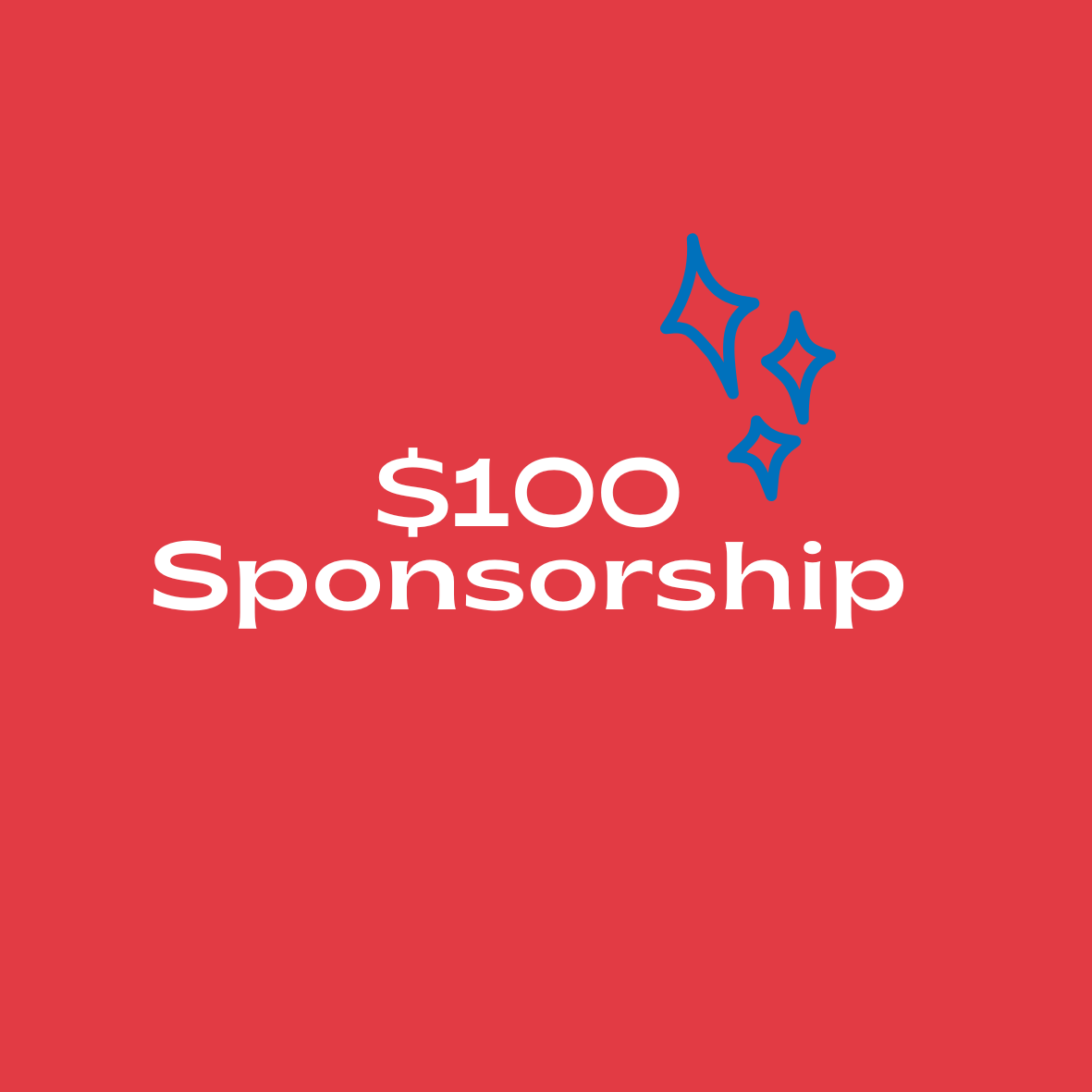 $100 Sponsorship Package