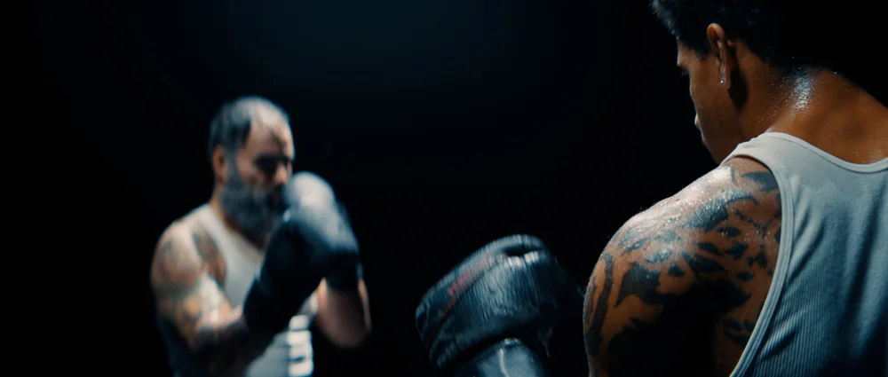 8 Count: two boxers face off in the dark