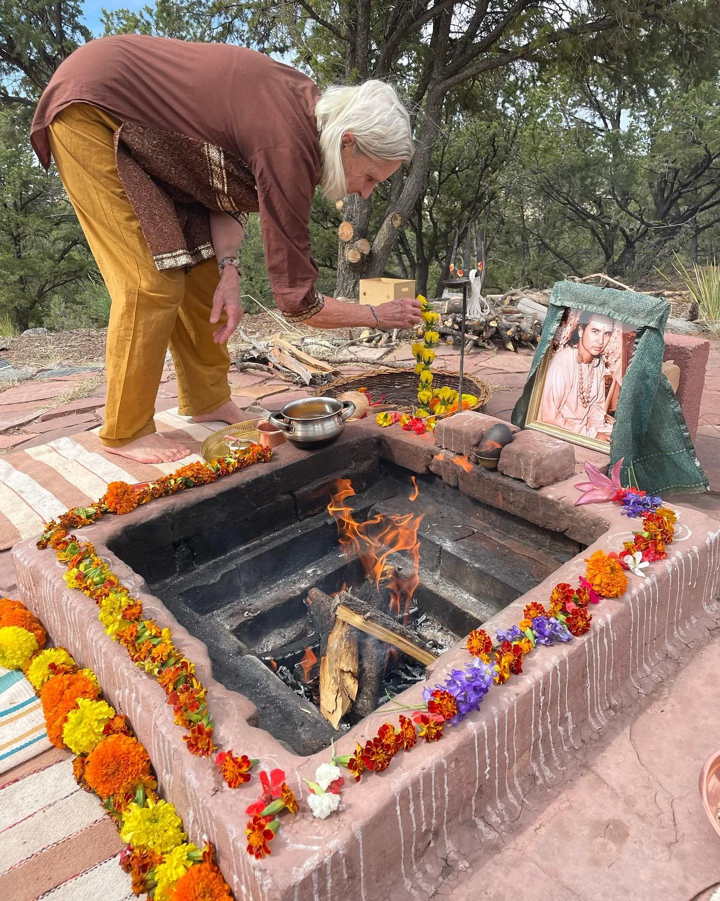 living life as a caretaker of the ashram / northern NM &amp; Colorado temple life / driving home through the mountains / ancient ancestors / my heart opens when I come home / beloved everywhere / jai guru deva