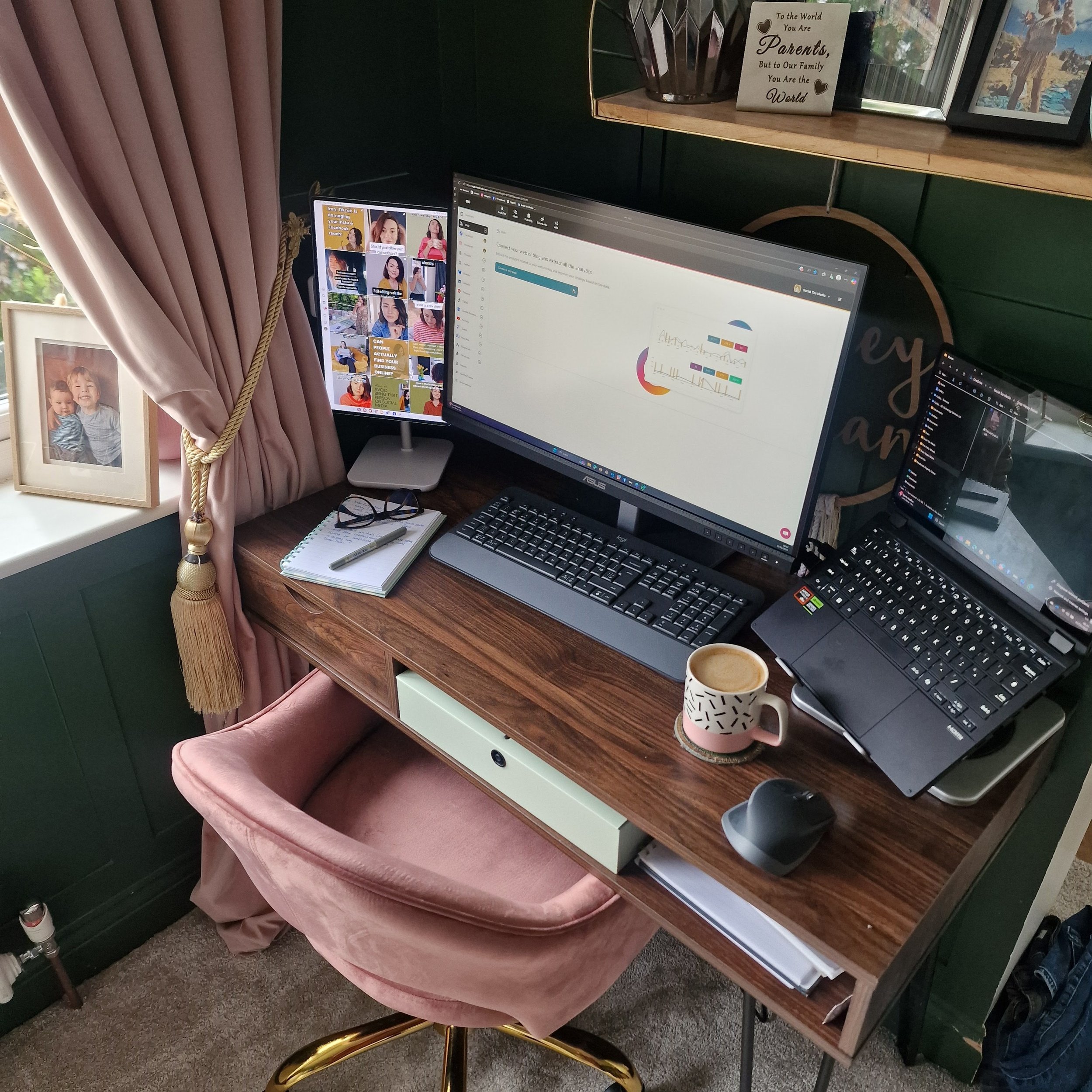 Professional social media support for online businesses and small brands