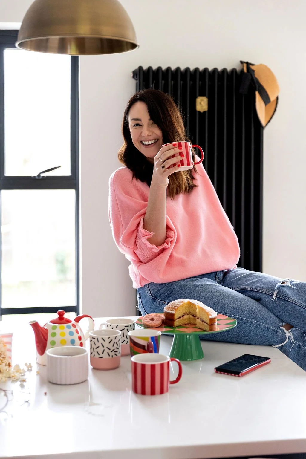 Social media manager supporting small businesses with reels and stories