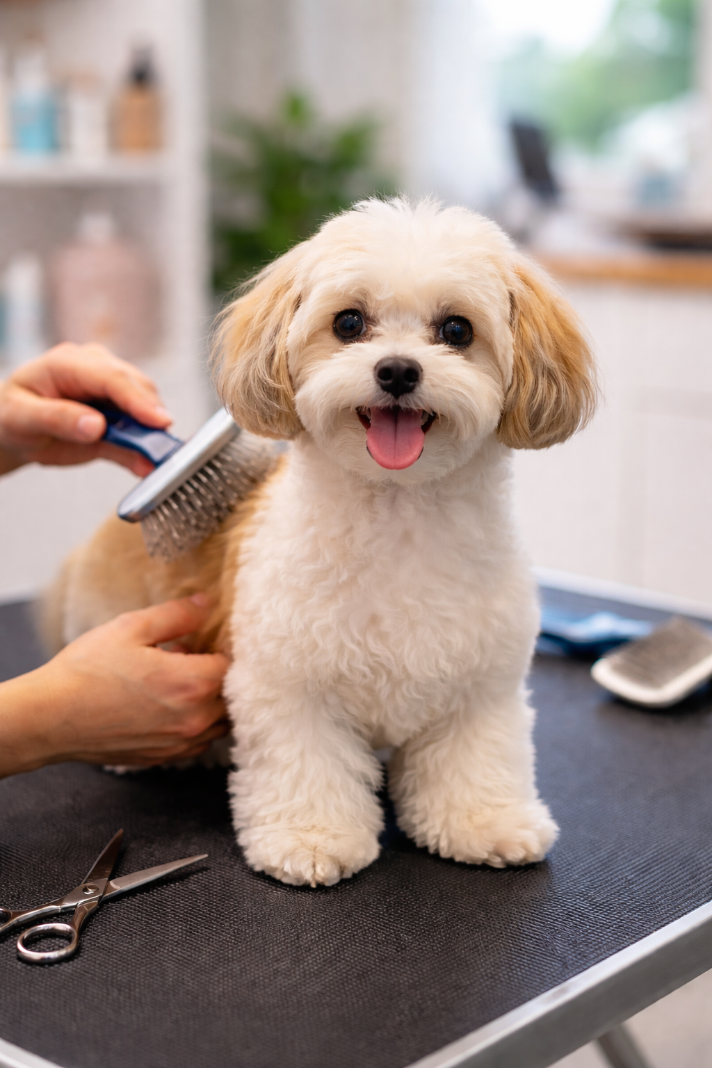Happy dog at Royal Paws Pet Grooming